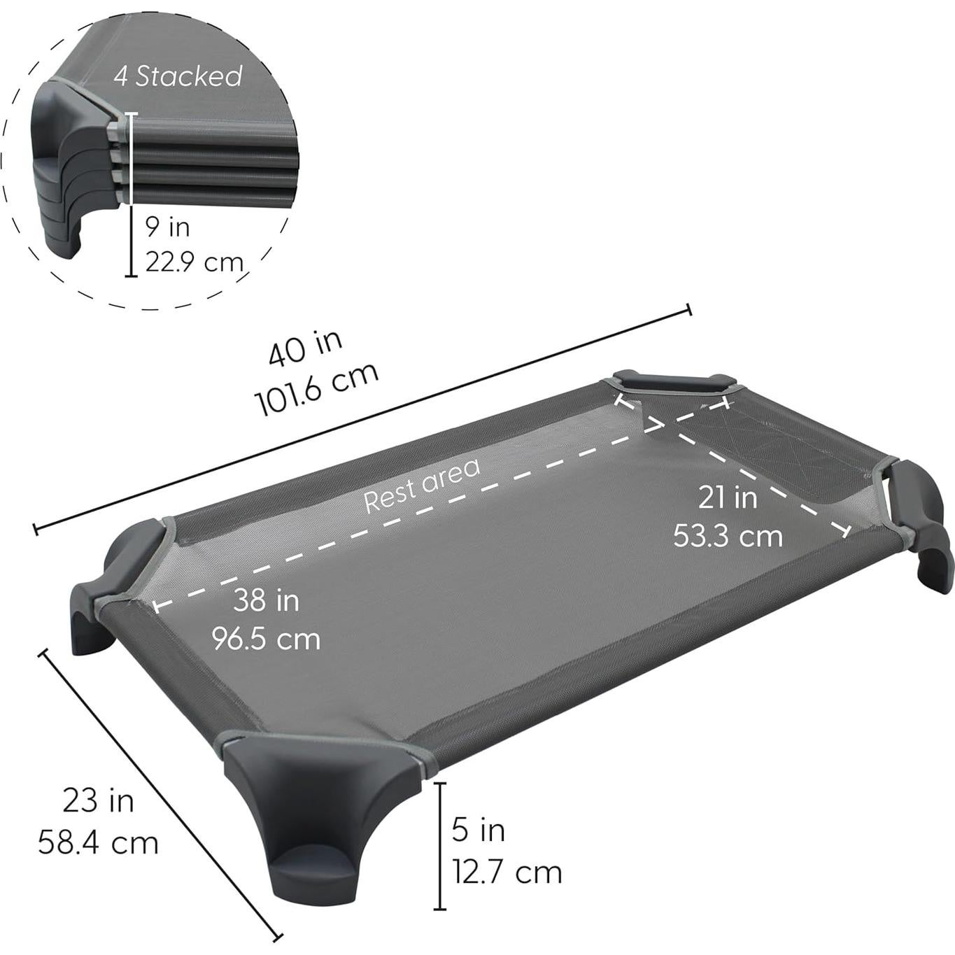 Camas Apilables para Niños Factory Direct Partners - 4 Piezas
