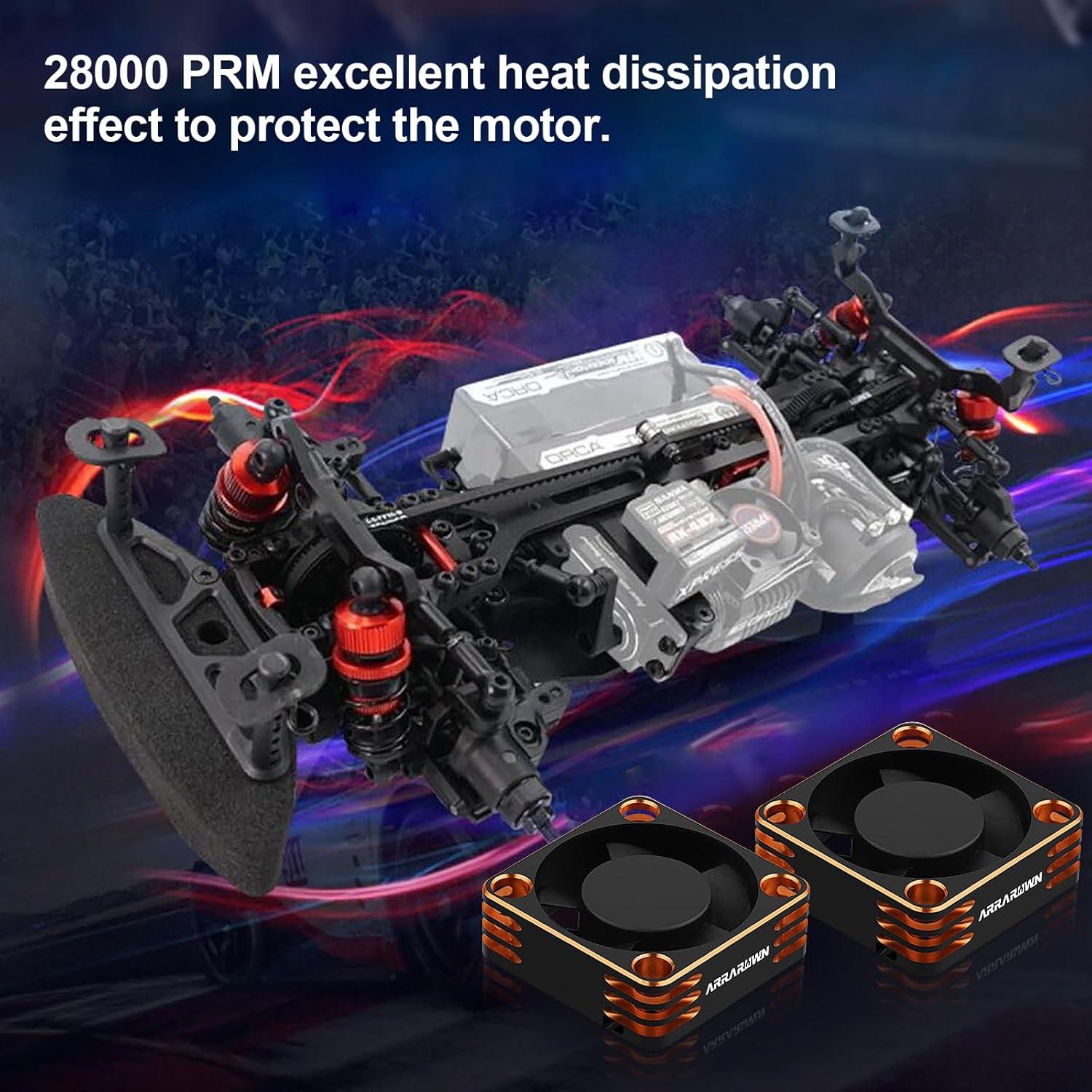 Ventilador de Enfriamiento RC 540 550 2Pack 28000RPM