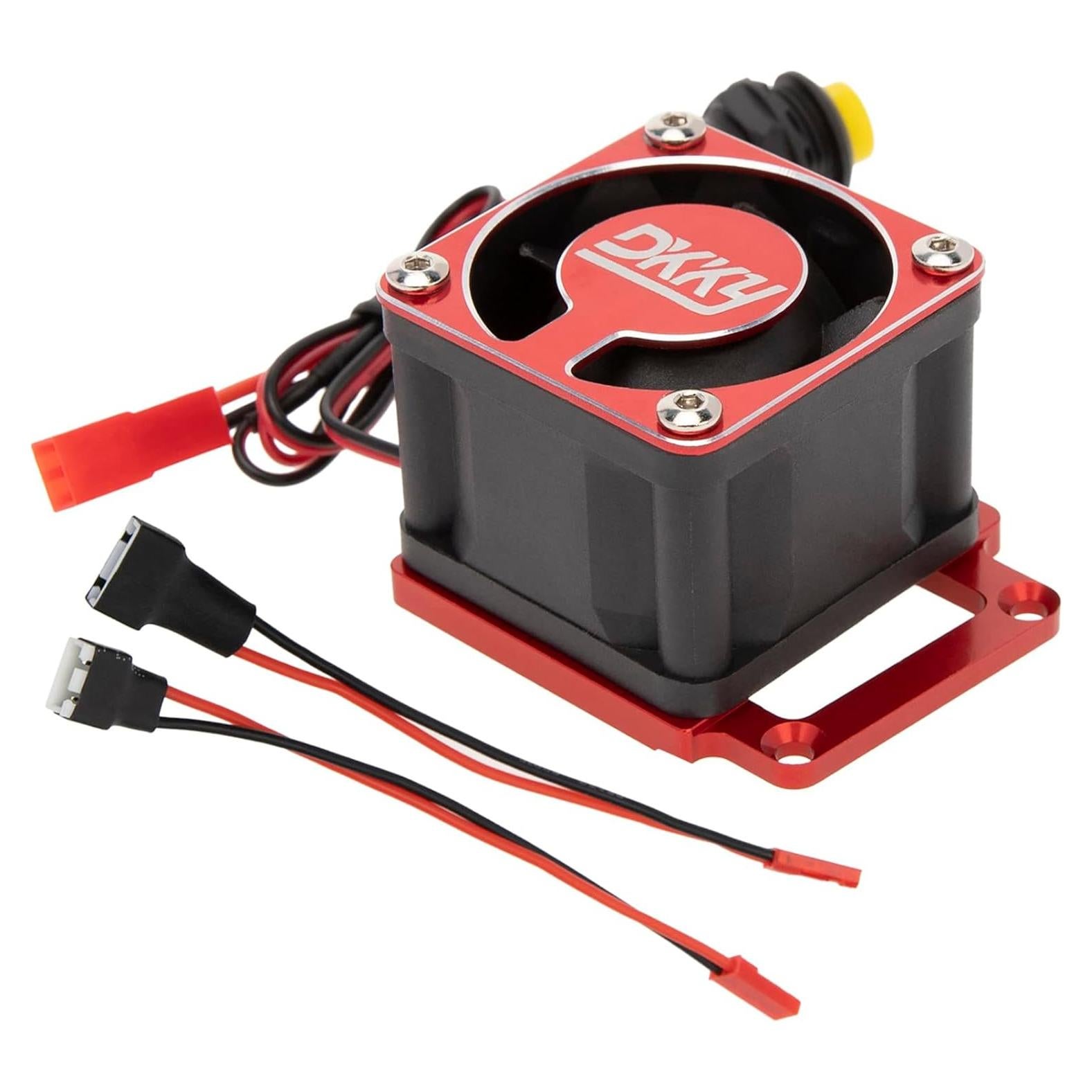 Ventilador DKKY Sledge 1/8 para Motor RC 21000 RPM Rojo