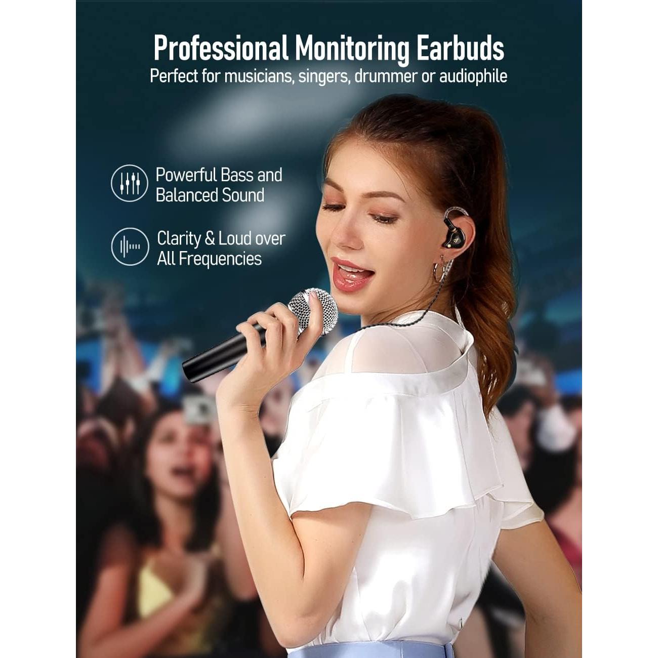 Auriculares In Ear Vibes 201 con Cable 3.5mm, Graves Potentes