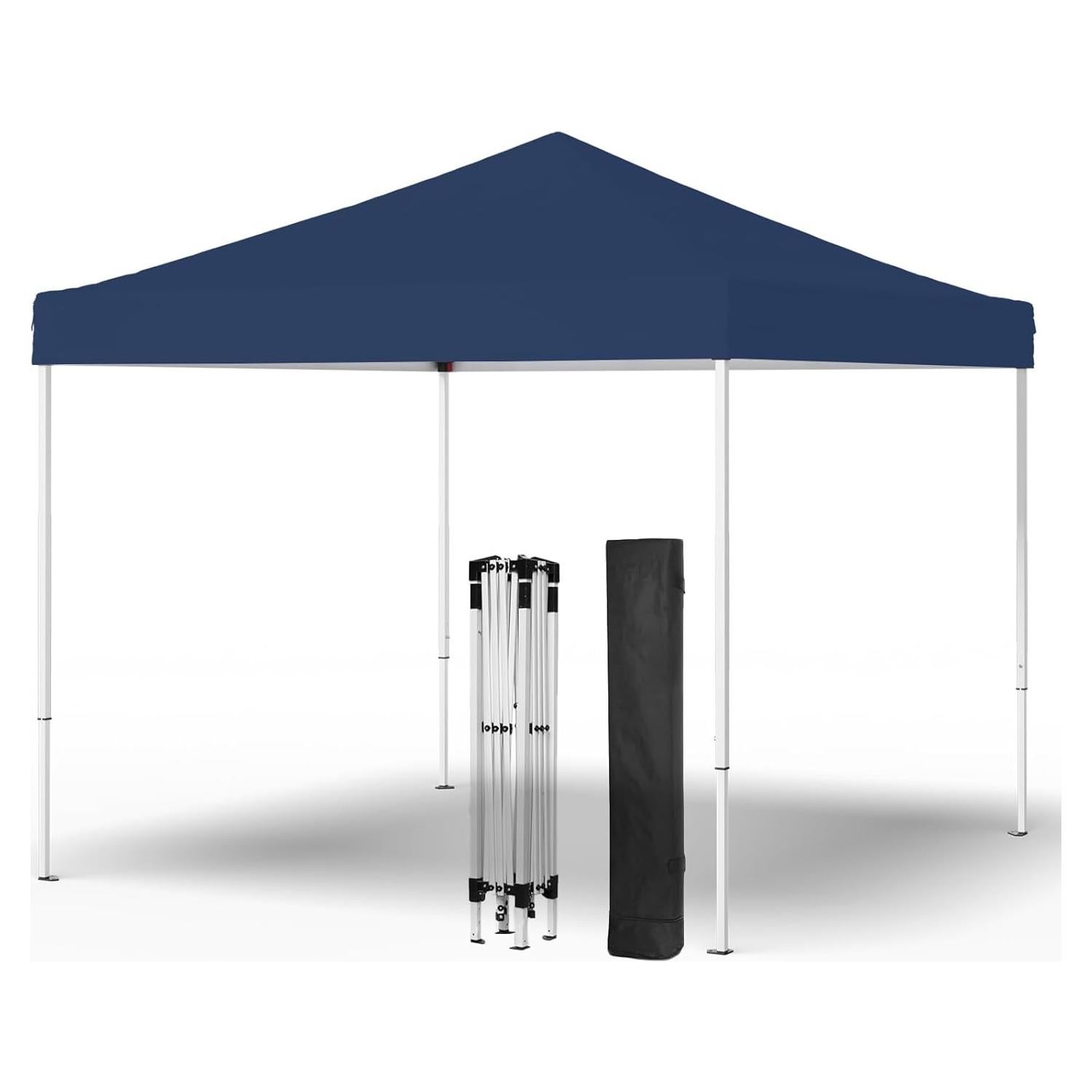 Carpa Plegable 3x3m Morngardo Azul Oscuro con Protección UV