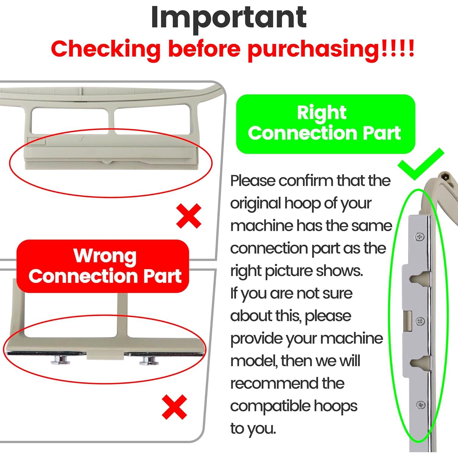 Conjunto de Aros de Bordado New Brothread 4 en 1 SA442-445