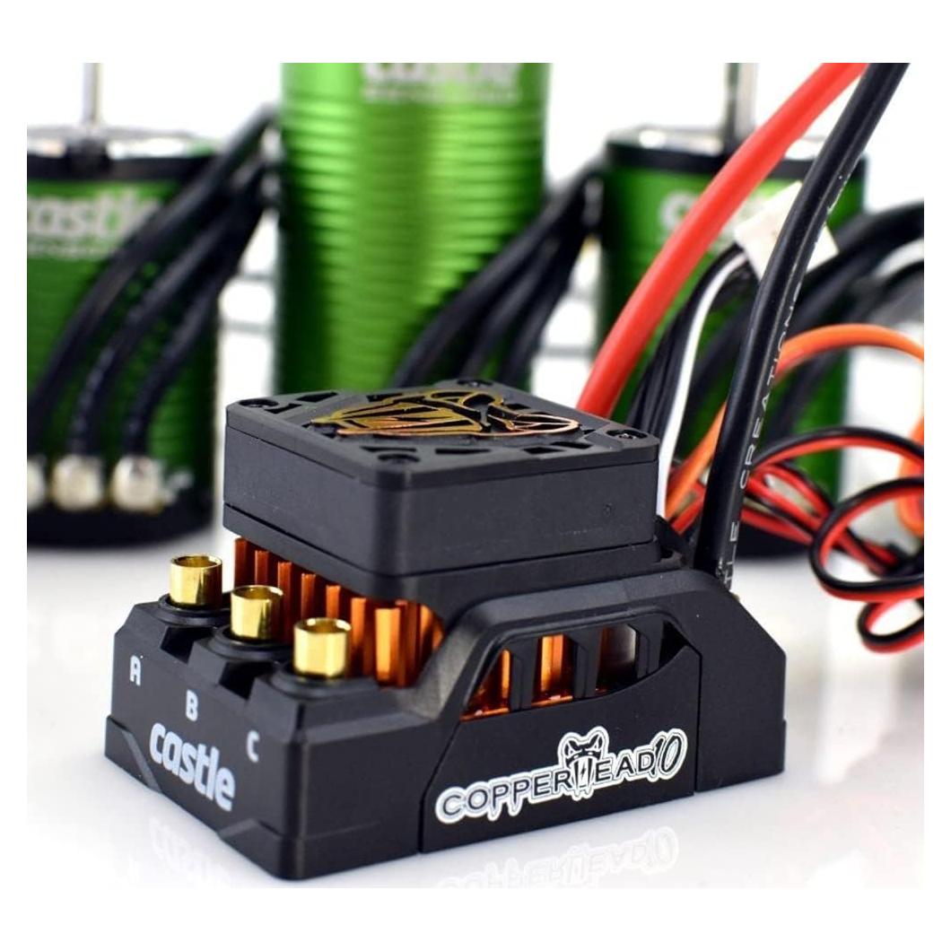 Combo ESC Copperhead 10 y Motor 1415-2400Kv 5mm