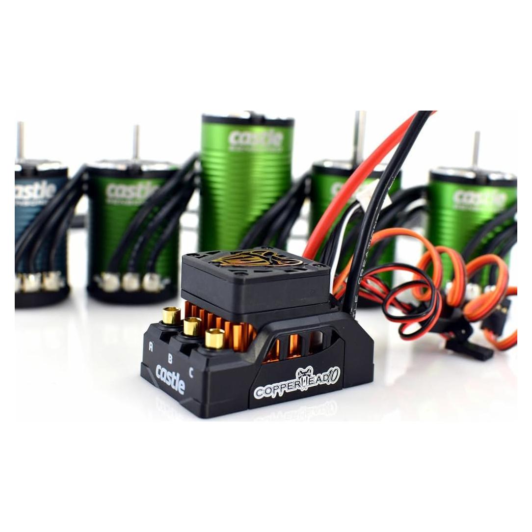 Combo ESC y Motor Sensado Castle Creations Copperhead 10