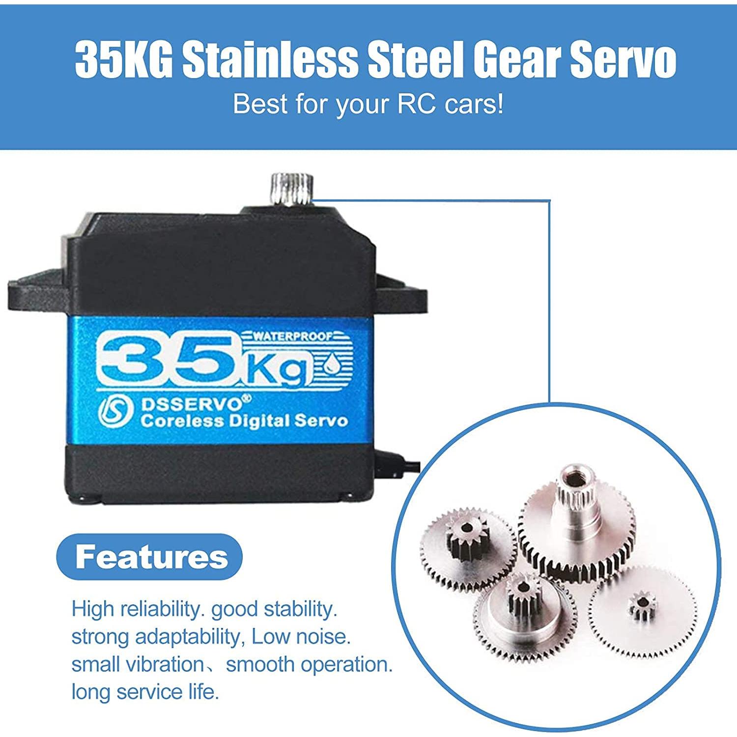 Servo Digital 35KG ANNIMOS 270° Impermeable Alta Velocidad