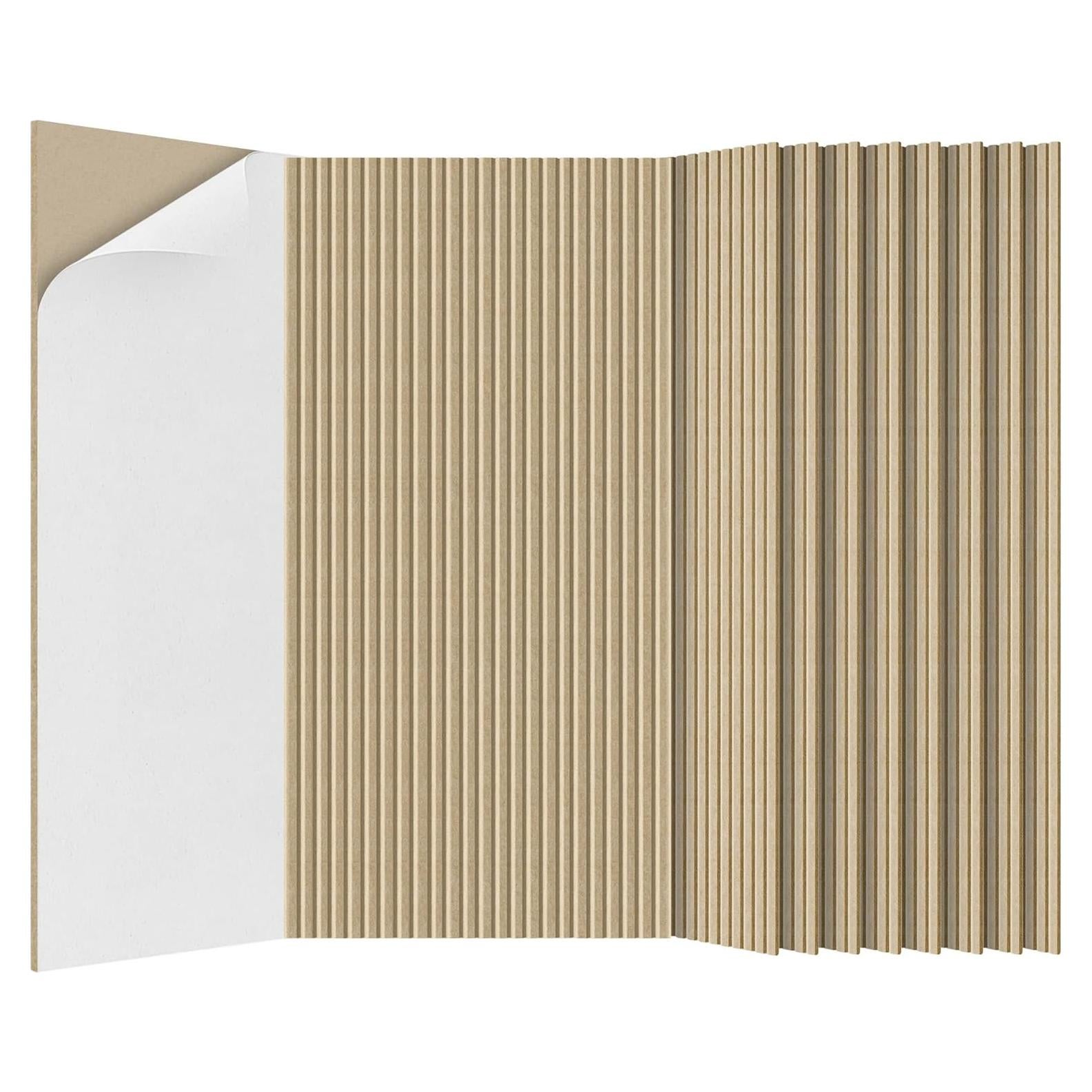 Paquete de 10 Paneles Acústicos Camello 120x60 cm Aislantes