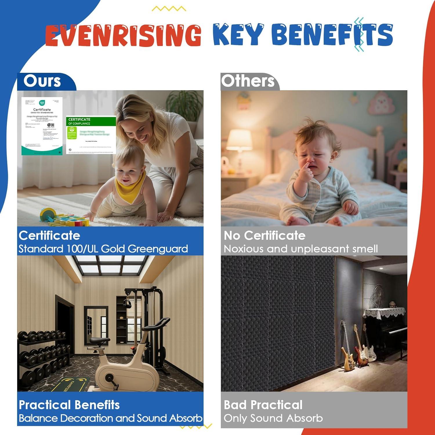 Paquete de 10 Paneles Acústicos Camello 120x60 cm Aislantes