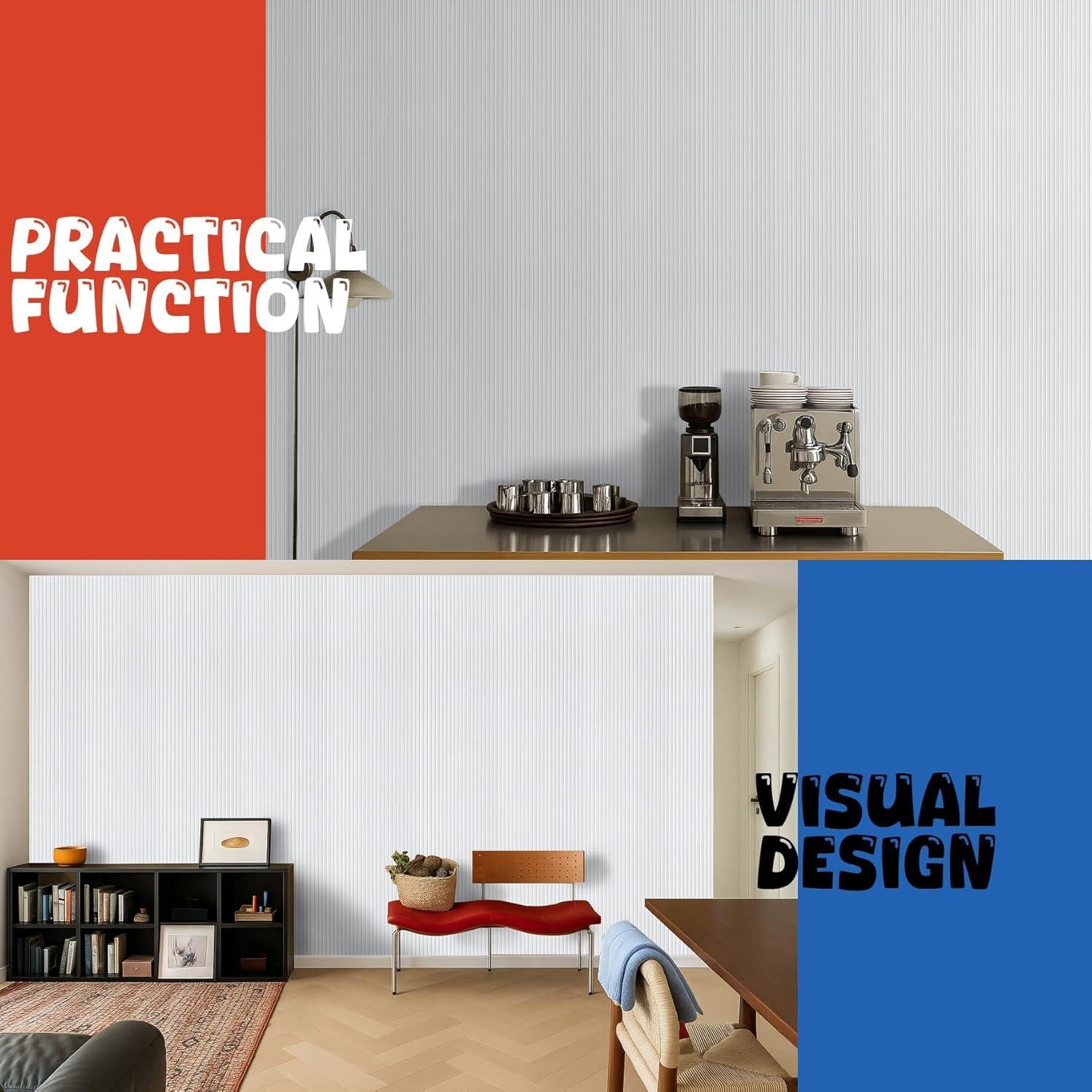 Paquete de 5 Paneles Acústicos EVENRISING 120x60 cm Aislantes