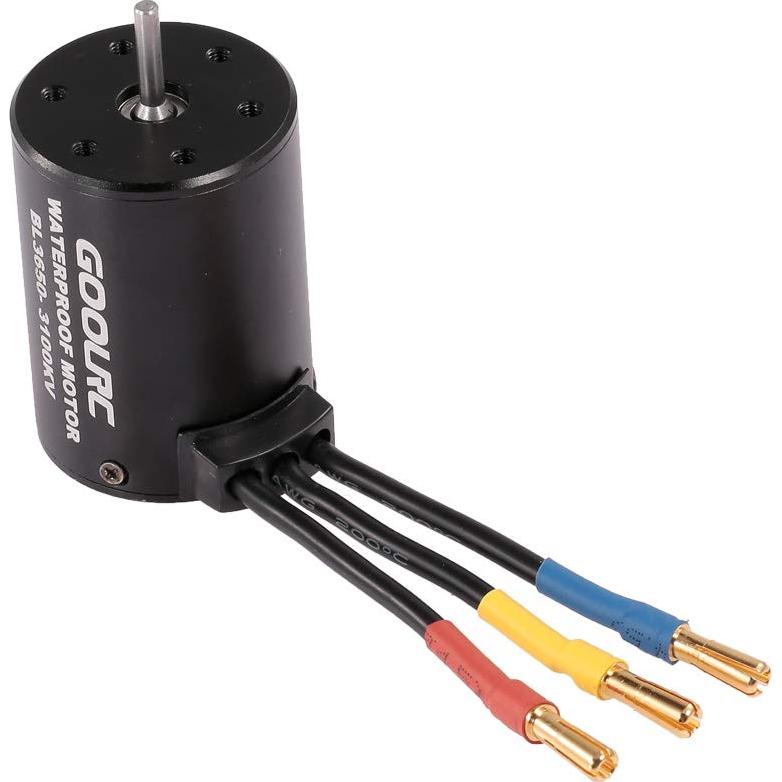 GoolRC Motor Brushless 3650 3100KV y ESC 60A para RC 1/10