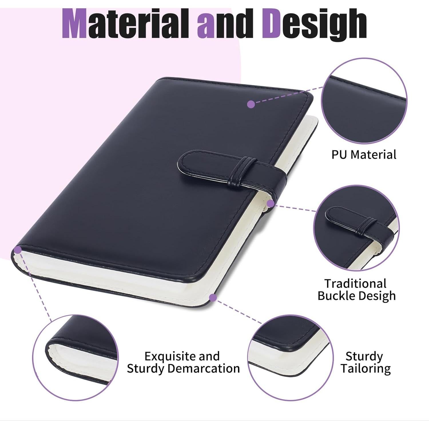 Álbum Mini Riosin 108 Bolsillos para Fotos Instax Mini Negro