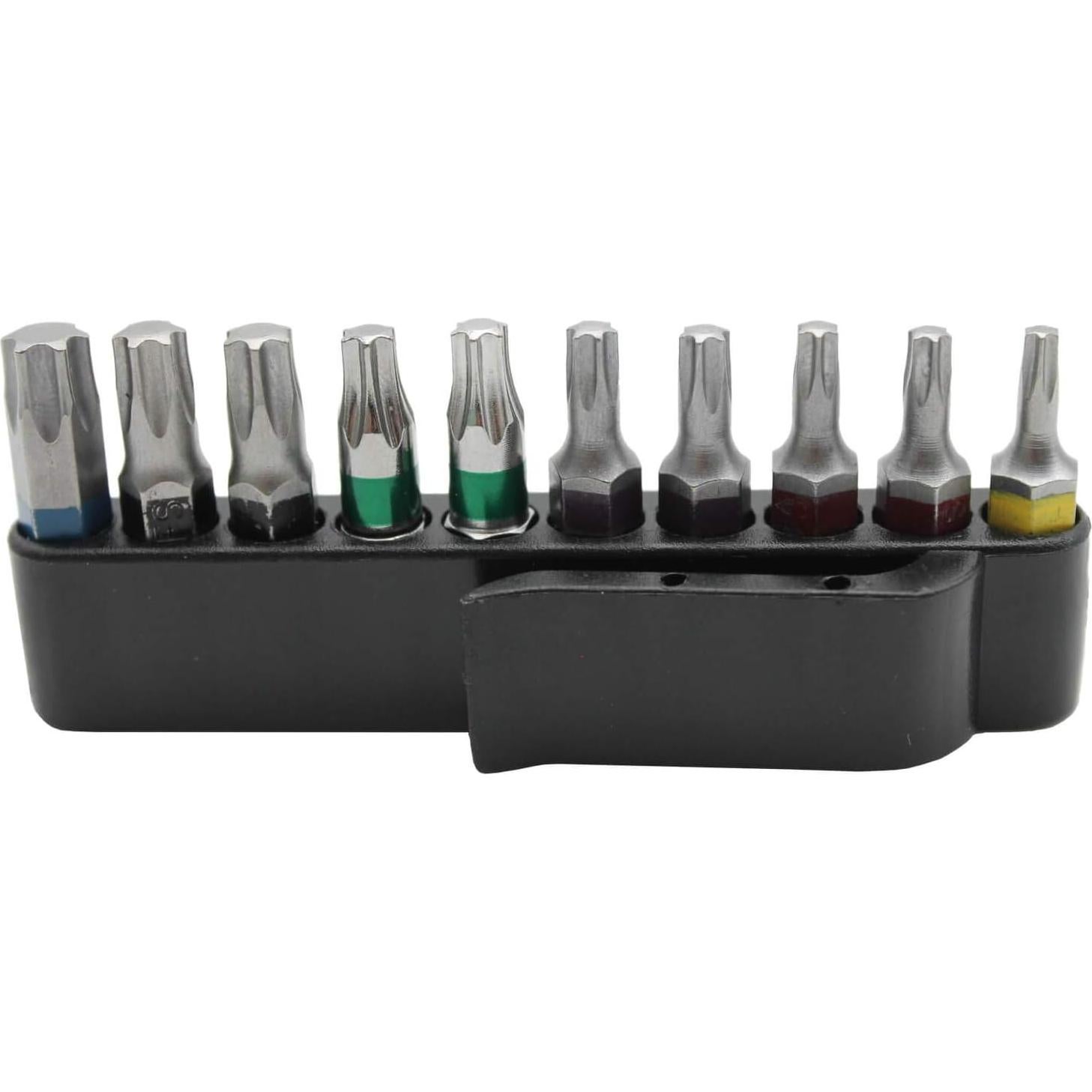 Kit de Bits Torx Jake Sales T10 a T40 con Soporte