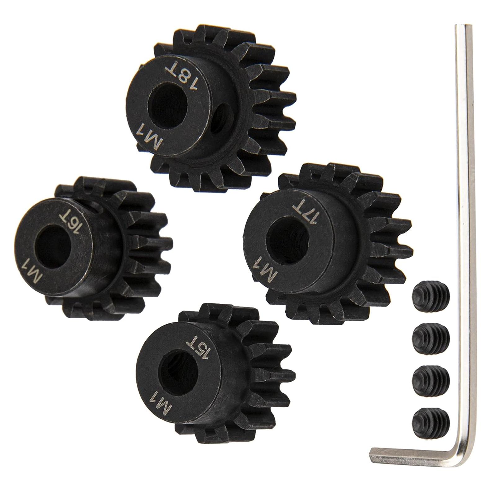 Engranajes de Piñón M1 ShareGoo 15T 16T 17T 18T para RC