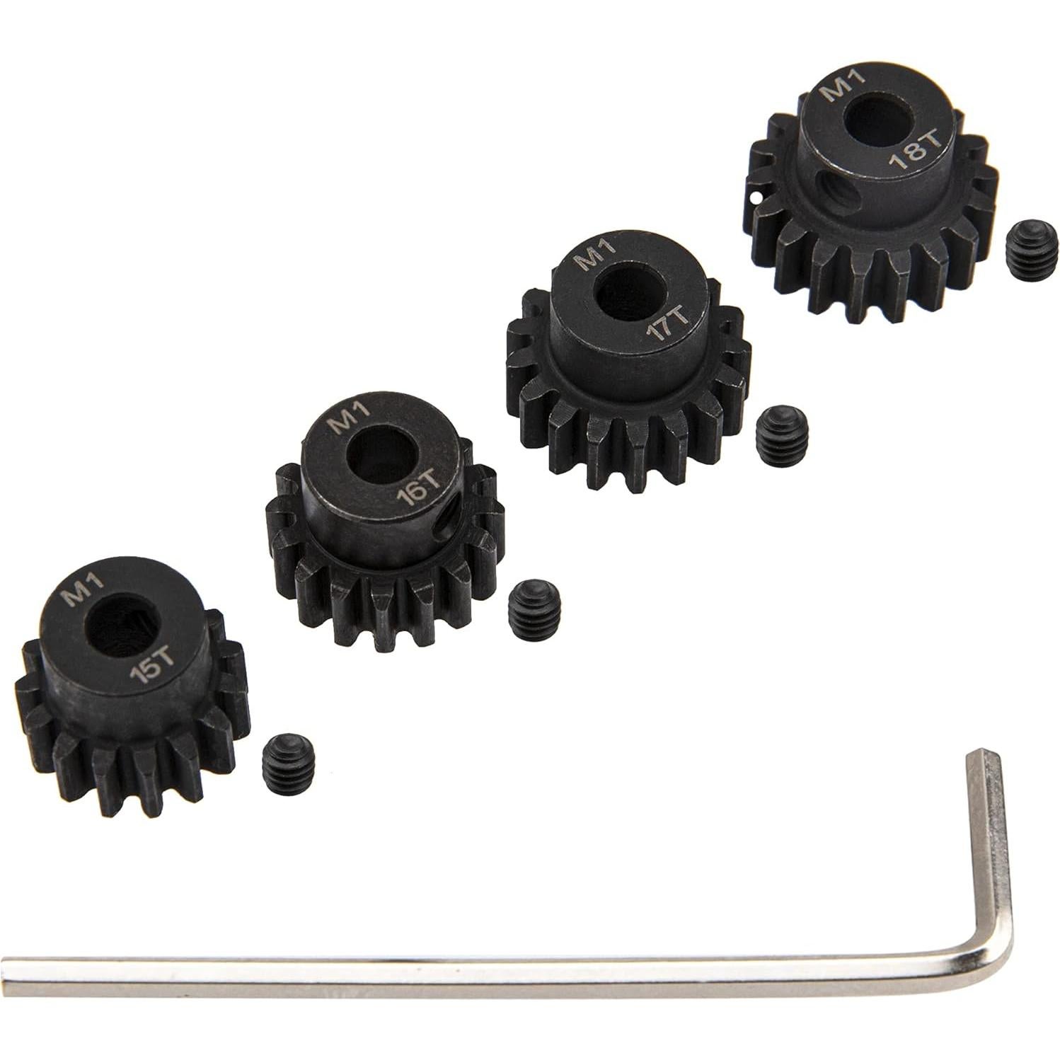 Engranajes de Piñón M1 ShareGoo 15T 16T 17T 18T para RC