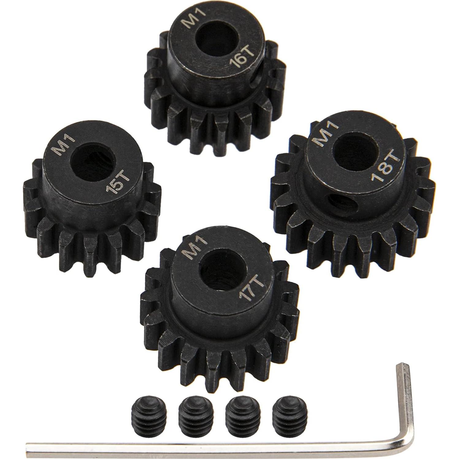 Engranajes de Piñón M1 ShareGoo 15T 16T 17T 18T para RC