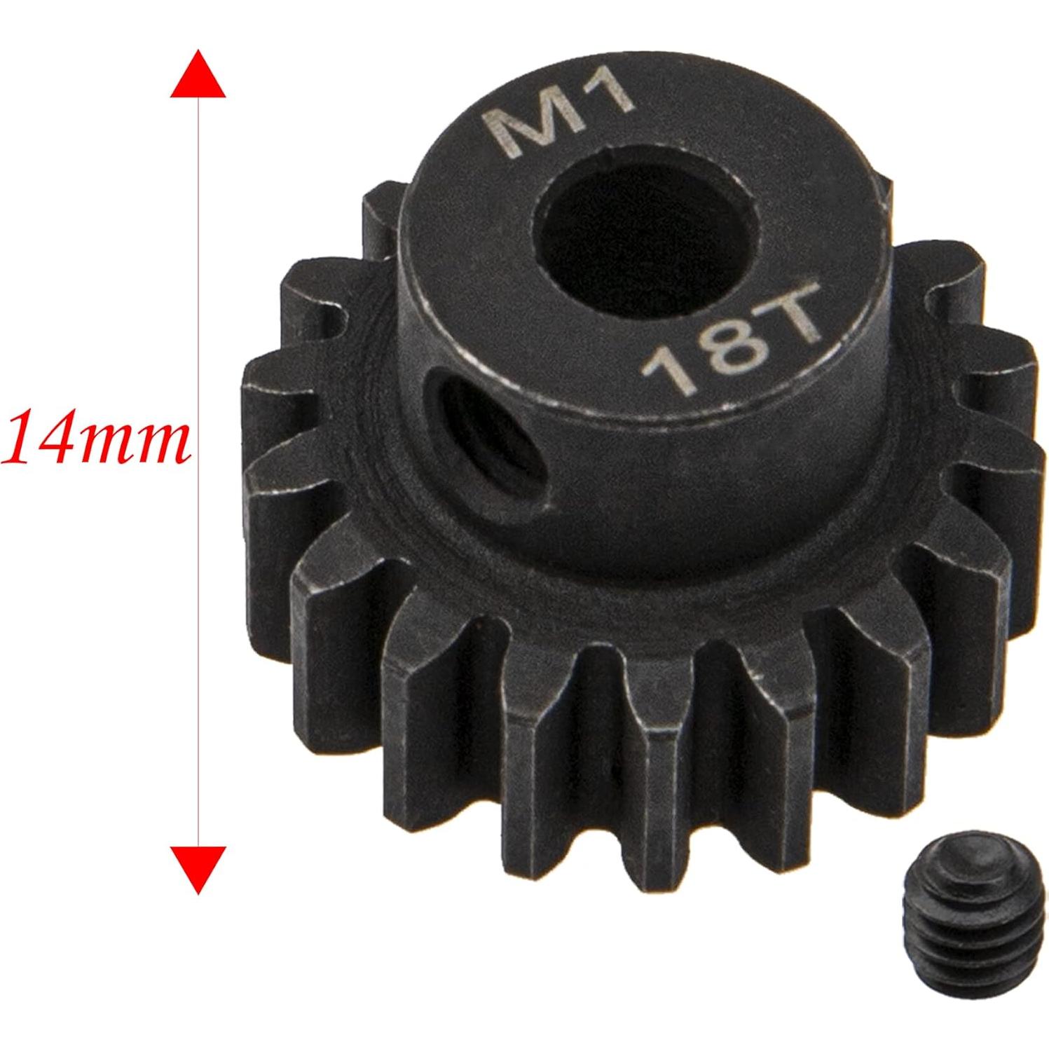 Engranajes de Piñón M1 ShareGoo 15T 16T 17T 18T para RC