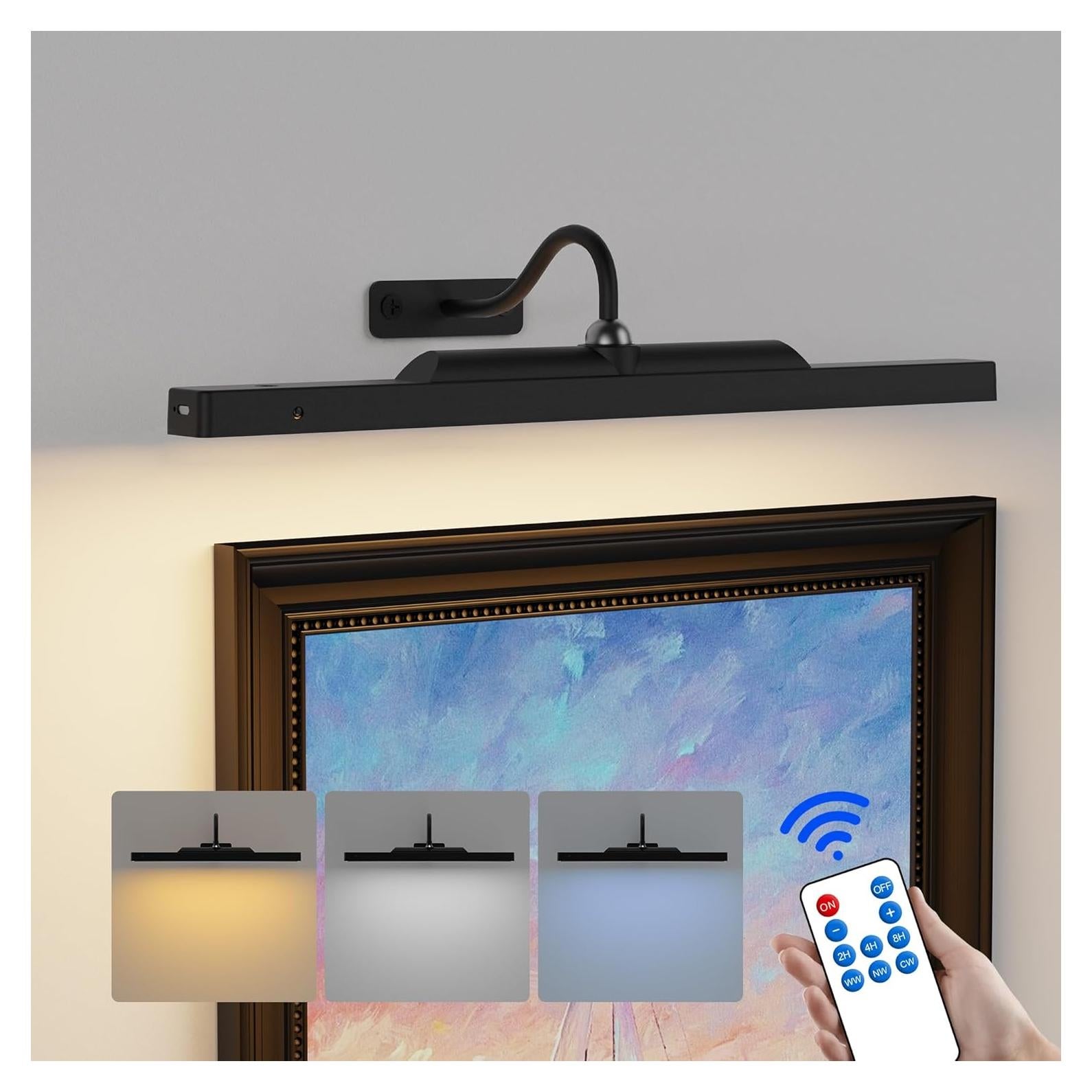 Luz de Imagen Recargable Hinersound 40.64cm con Control Remoto