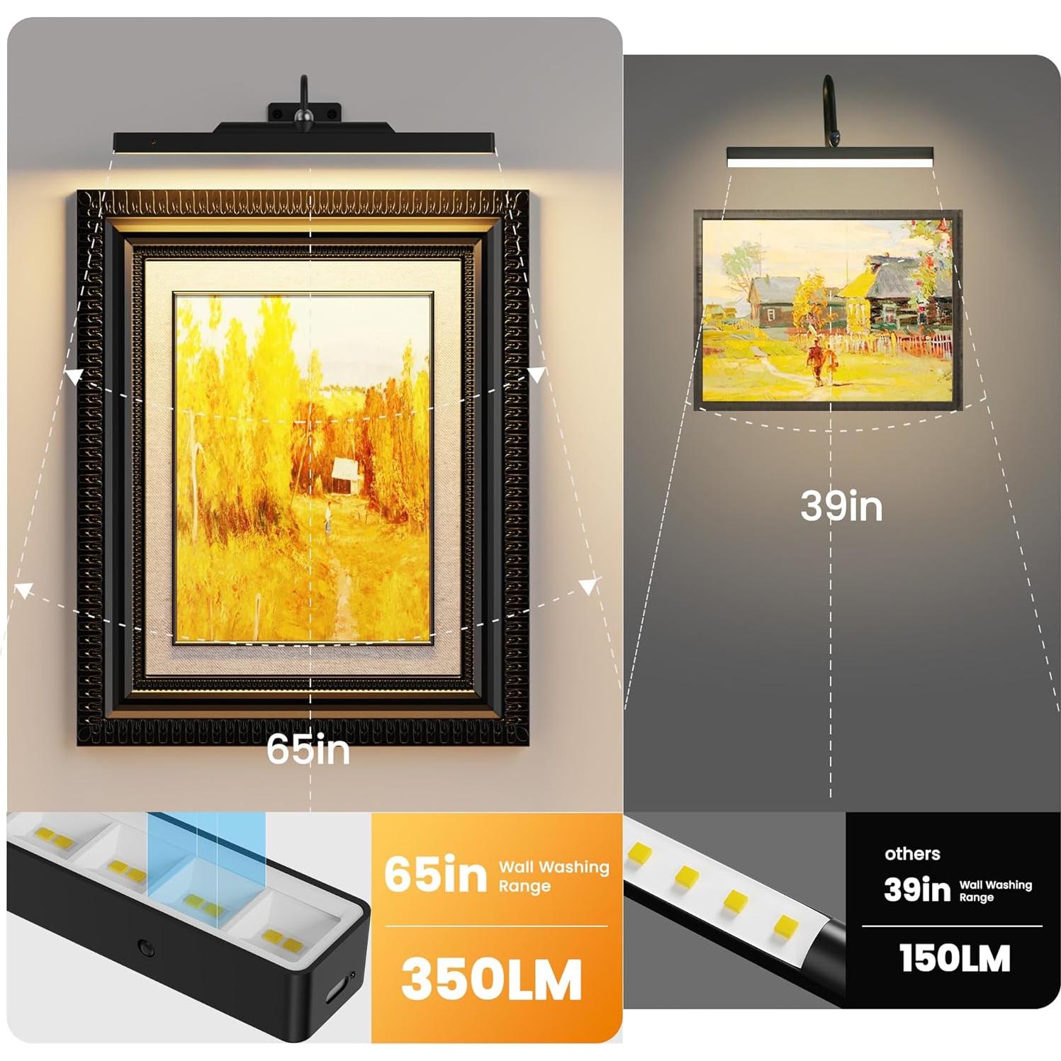 Luz de Imagen Recargable Hinersound 40.64cm con Control Remoto