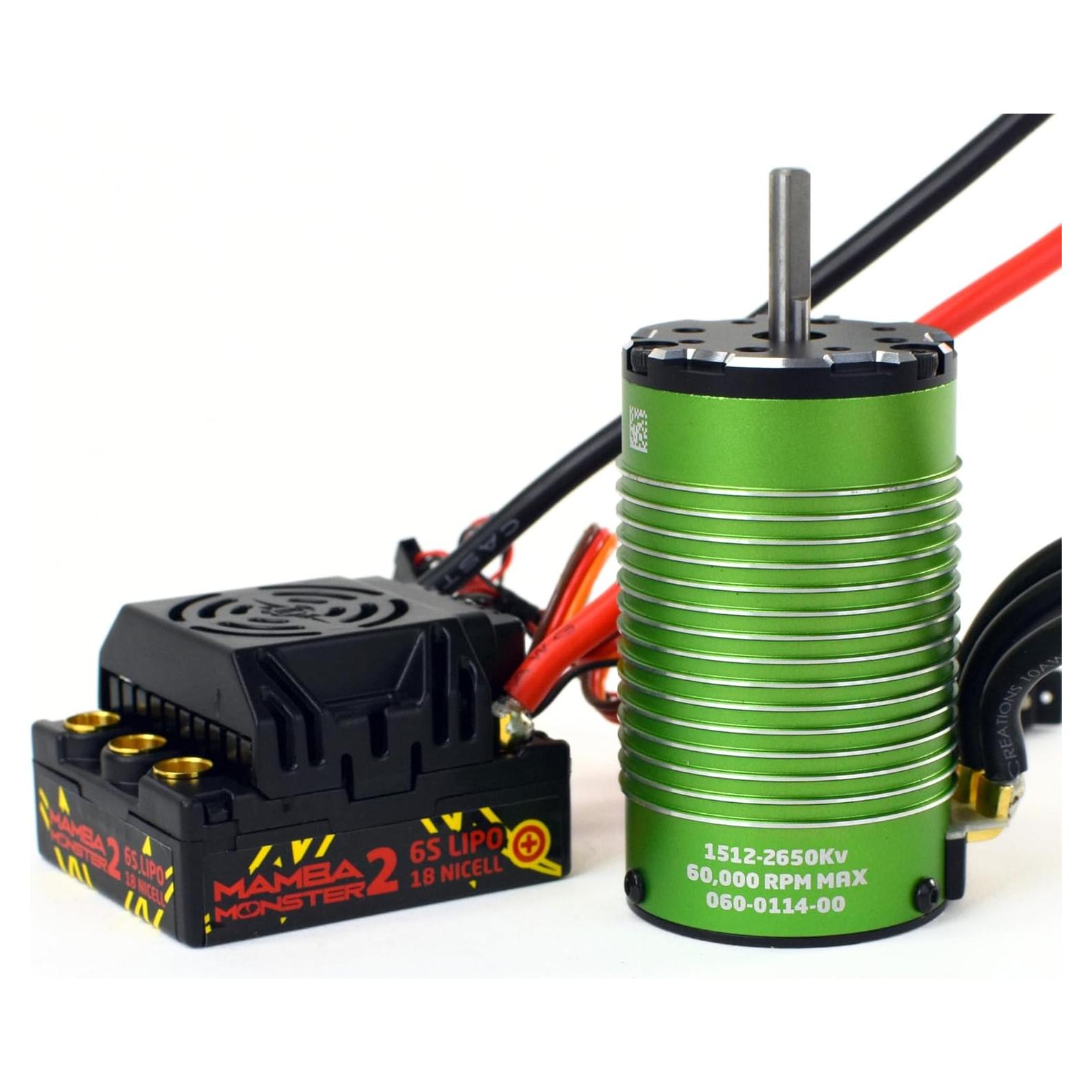 Controlador ESC Mamba Monster 2 Castle 25V 60000 RPM