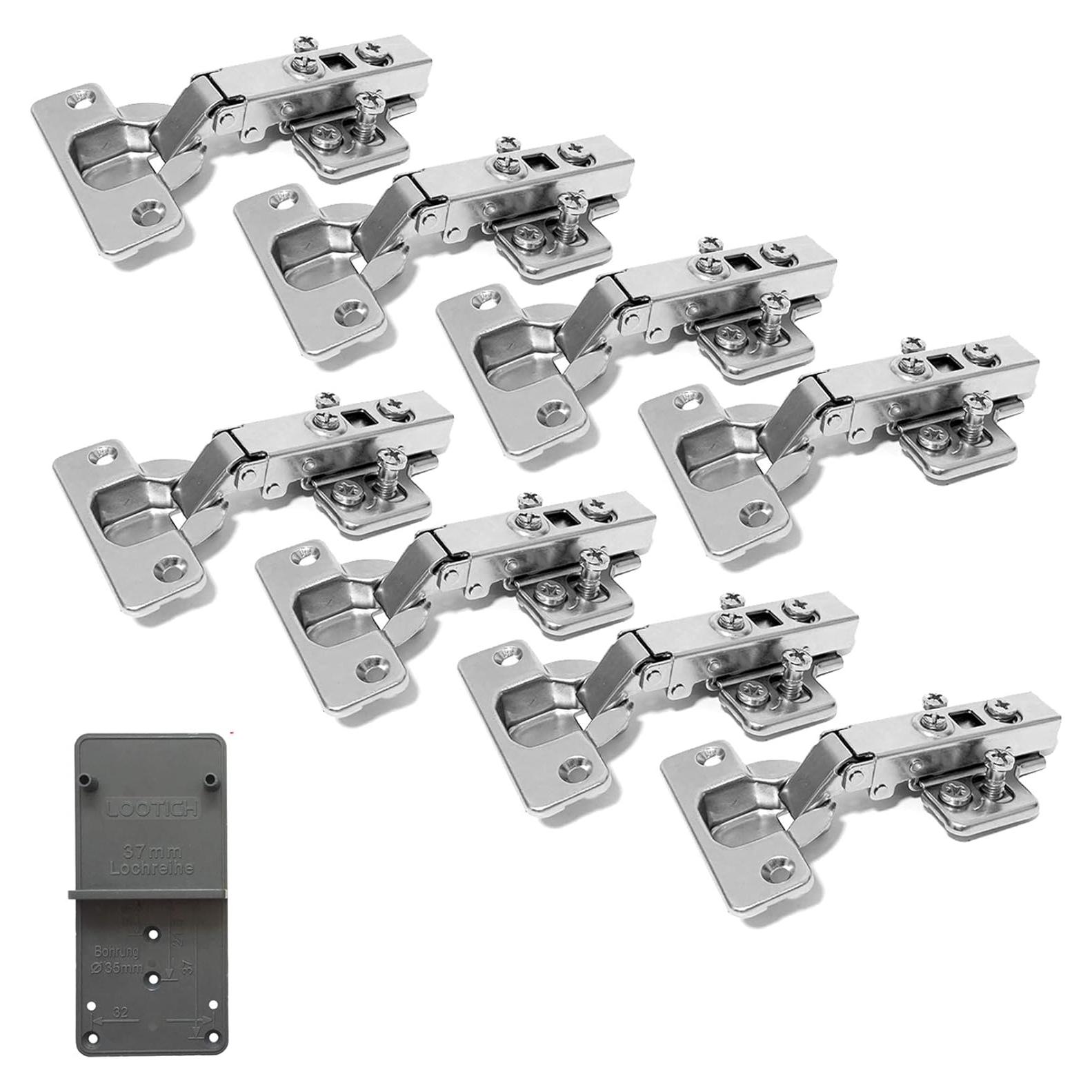 Bisagra de Cierre Suave LOOTICH 35mm Paquete de 8 Automática