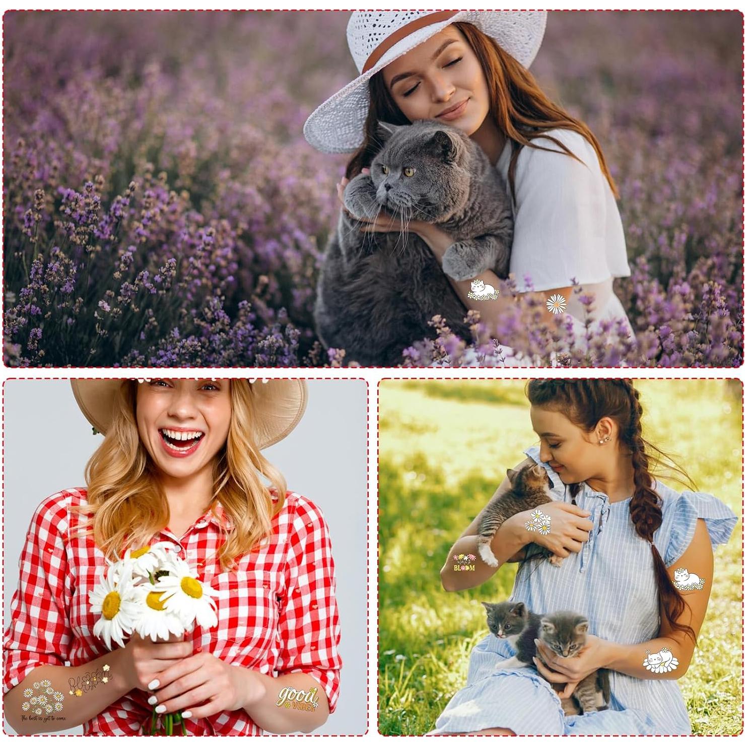 Tatuajes Temporales de Margarita Yoyuspy - 200 Calcomanías