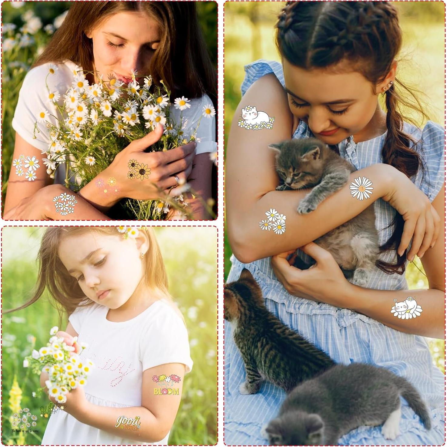 Tatuajes Temporales de Margarita Yoyuspy - 200 Calcomanías