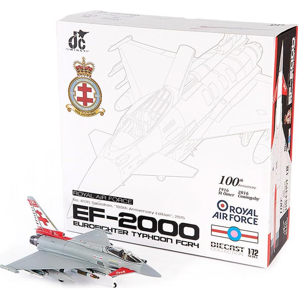 Modelo avión militar JC Wings EuroFighter 1:72 FGR4