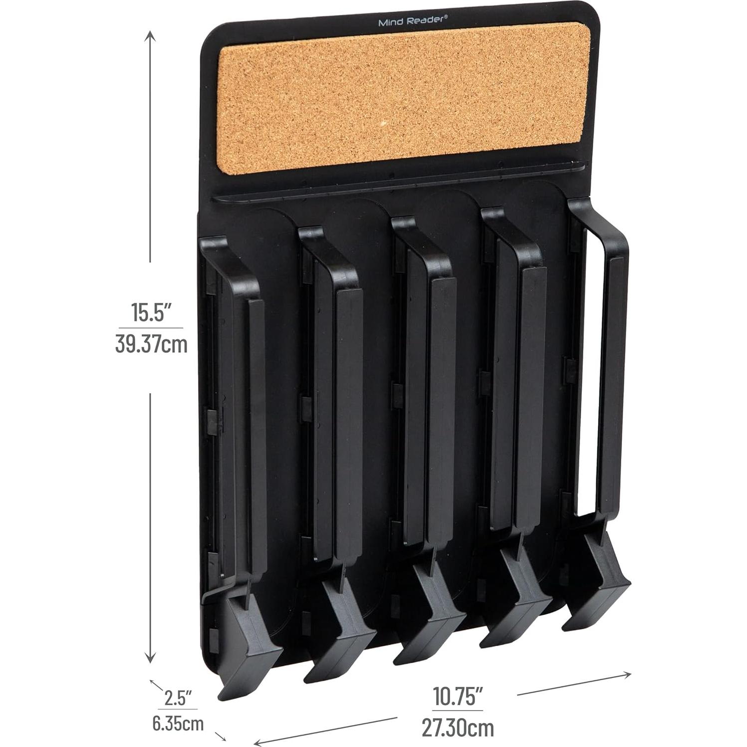 Organizador de Cápsulas de Café Mind Reader, Montaje en Pared, 20 Cápsulas