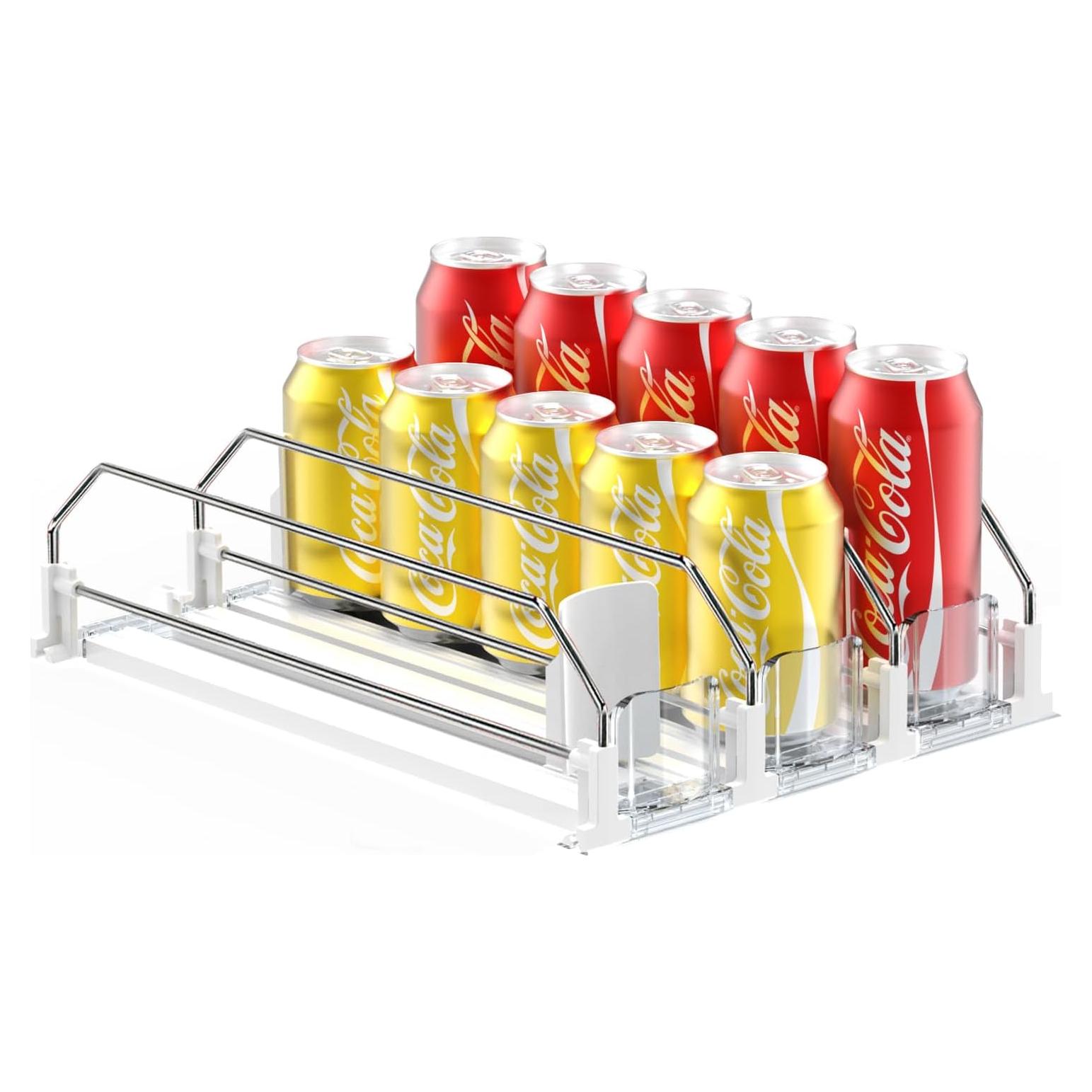 Organizador de Bebidas para Nevera - Empujador Automático 15 Latas
