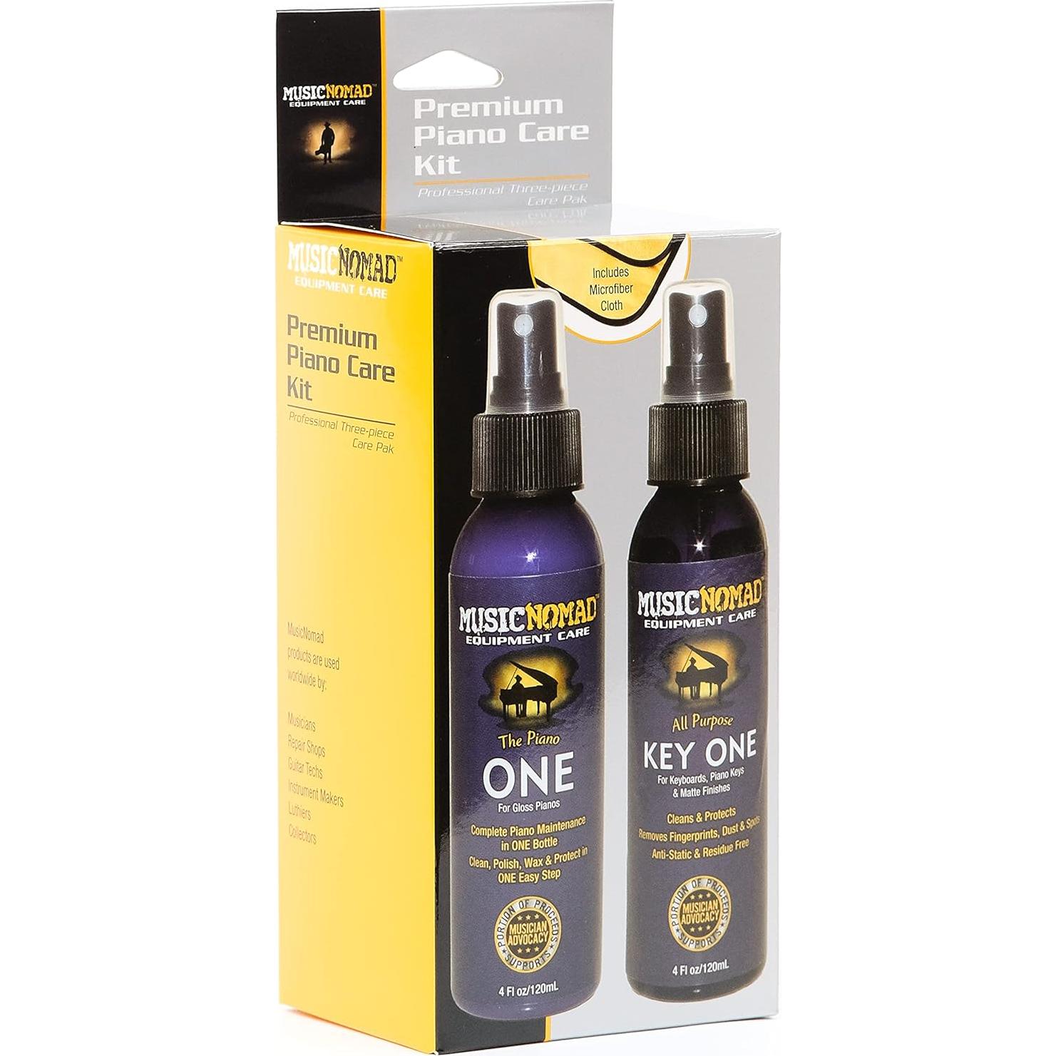 Kit de Cuidado Completo para Pianos Brillantes MusicNomad MN132