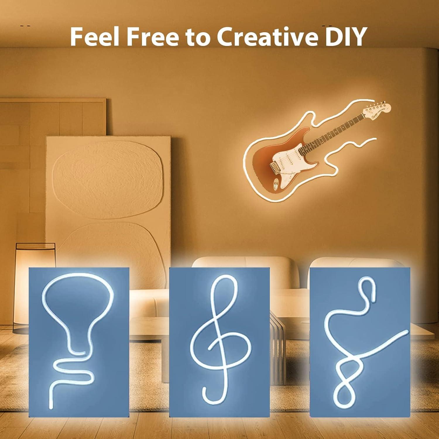 Clips de Montaje para Luces de Cuerda Neón Meevt 100PCS 6mm