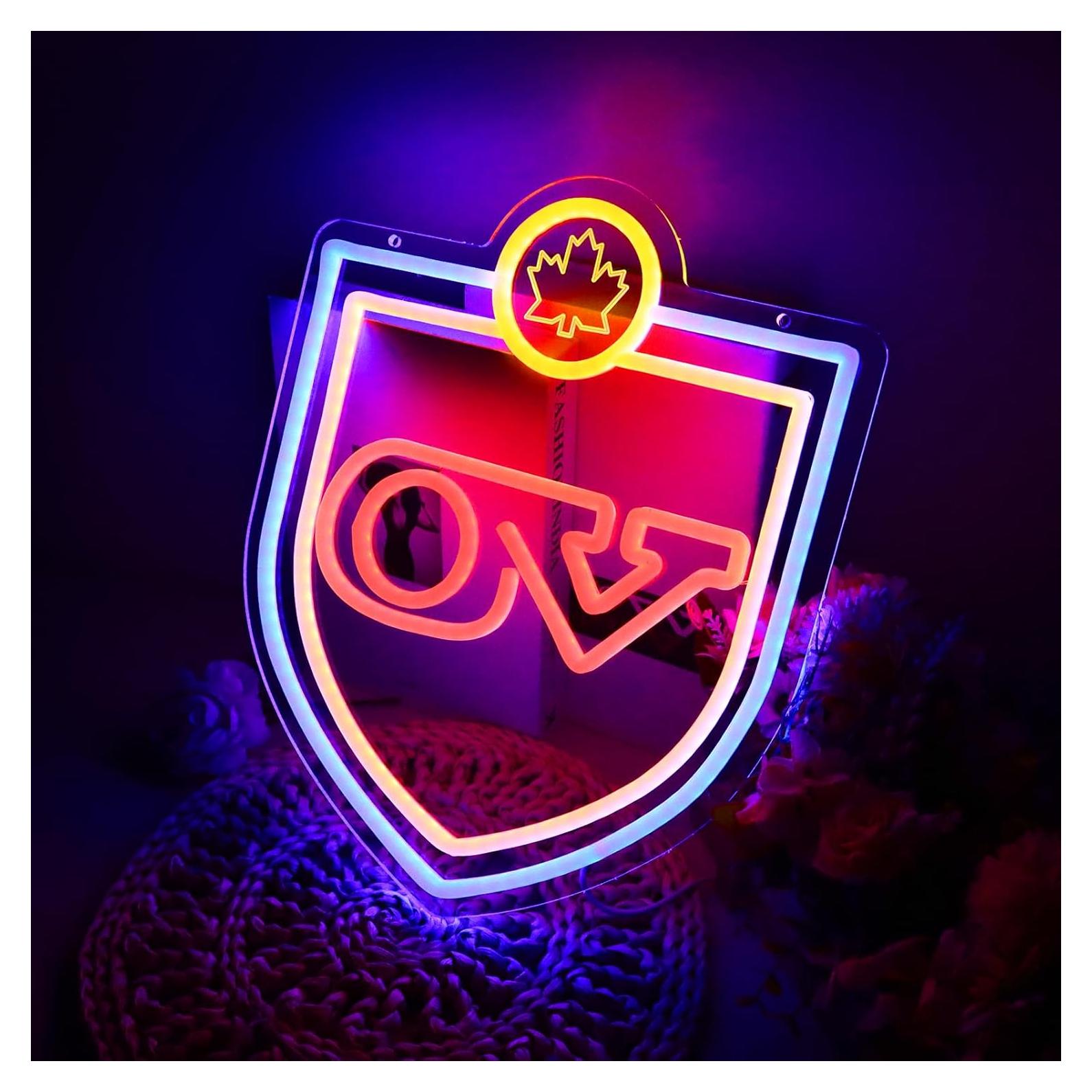 Letrero de Neón LED Vintage Old Vienna Cerveza 35.5x27.9cm