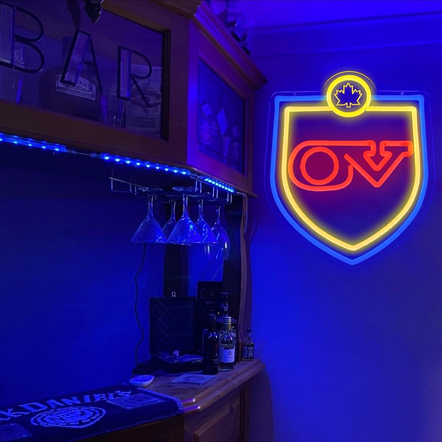 Letrero de Neón LED Vintage Old Vienna Cerveza 35.5x27.9cm