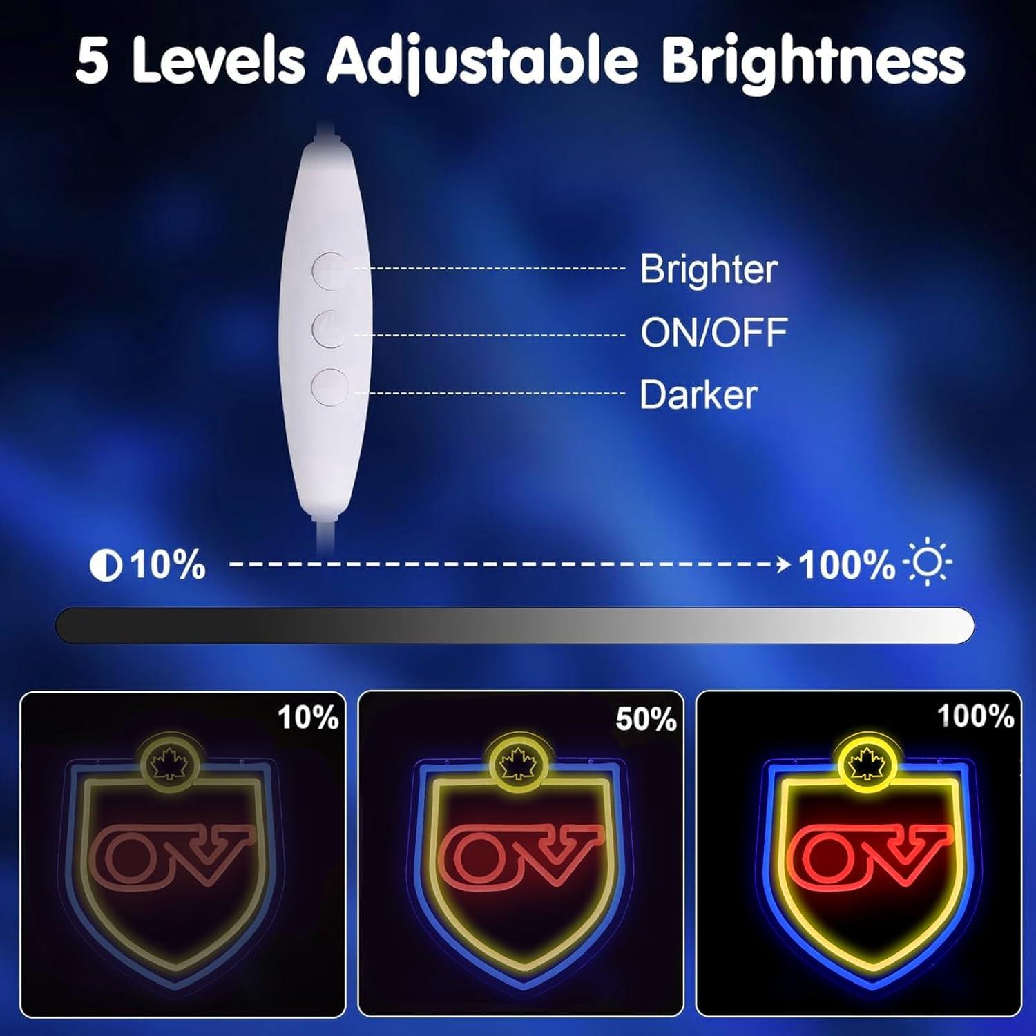 Letrero de Neón LED Vintage Old Vienna Cerveza 35.5x27.9cm