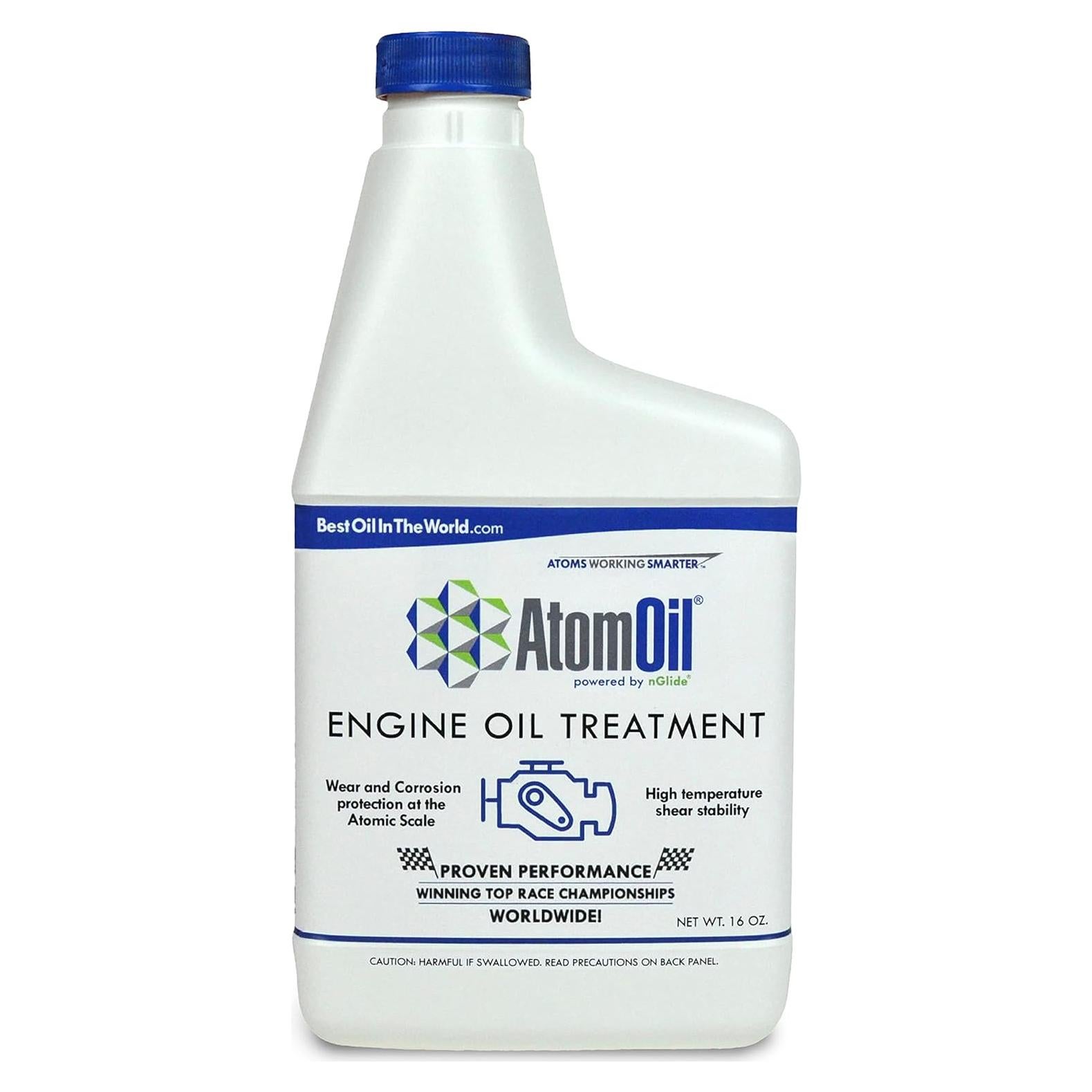 Aditivo de Aceite AtomOil 473 ml para Motor de Coche