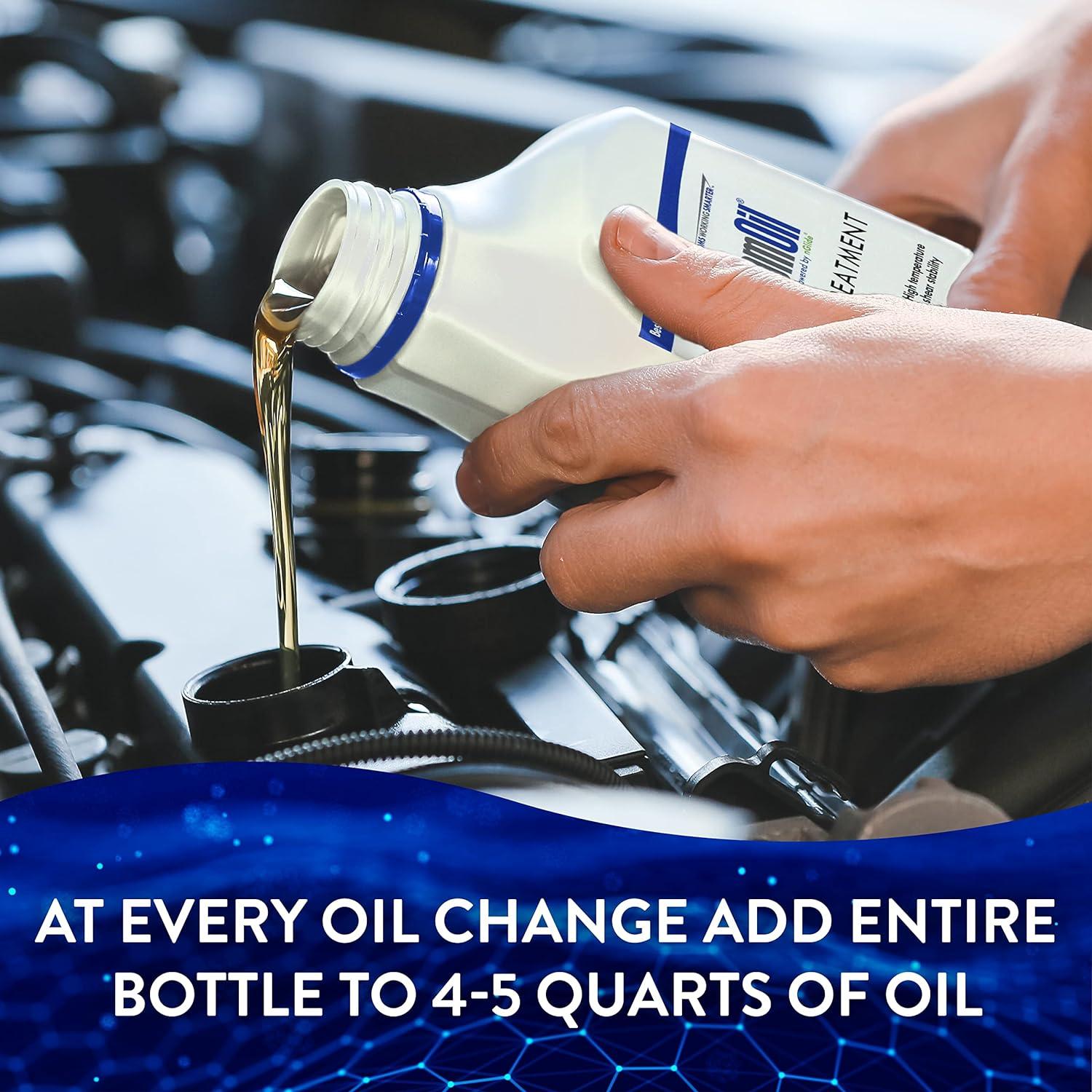 Aditivo de Aceite AtomOil 473 ml para Motor de Coche