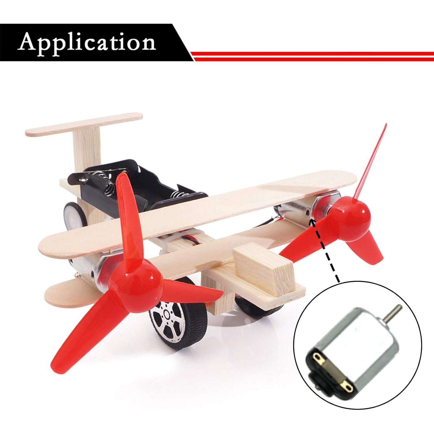 Motor Eléctrico EUDAX 12 Pcs DC 3V 24000RPM Juguetes DIY