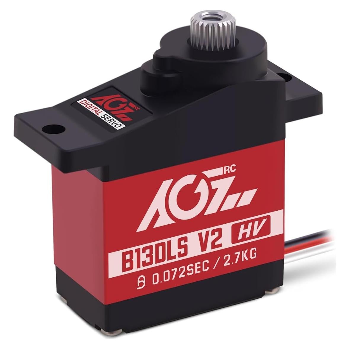 Servo AGFRC B13DLS V2 Digital 17g 0.072s para Coche RC