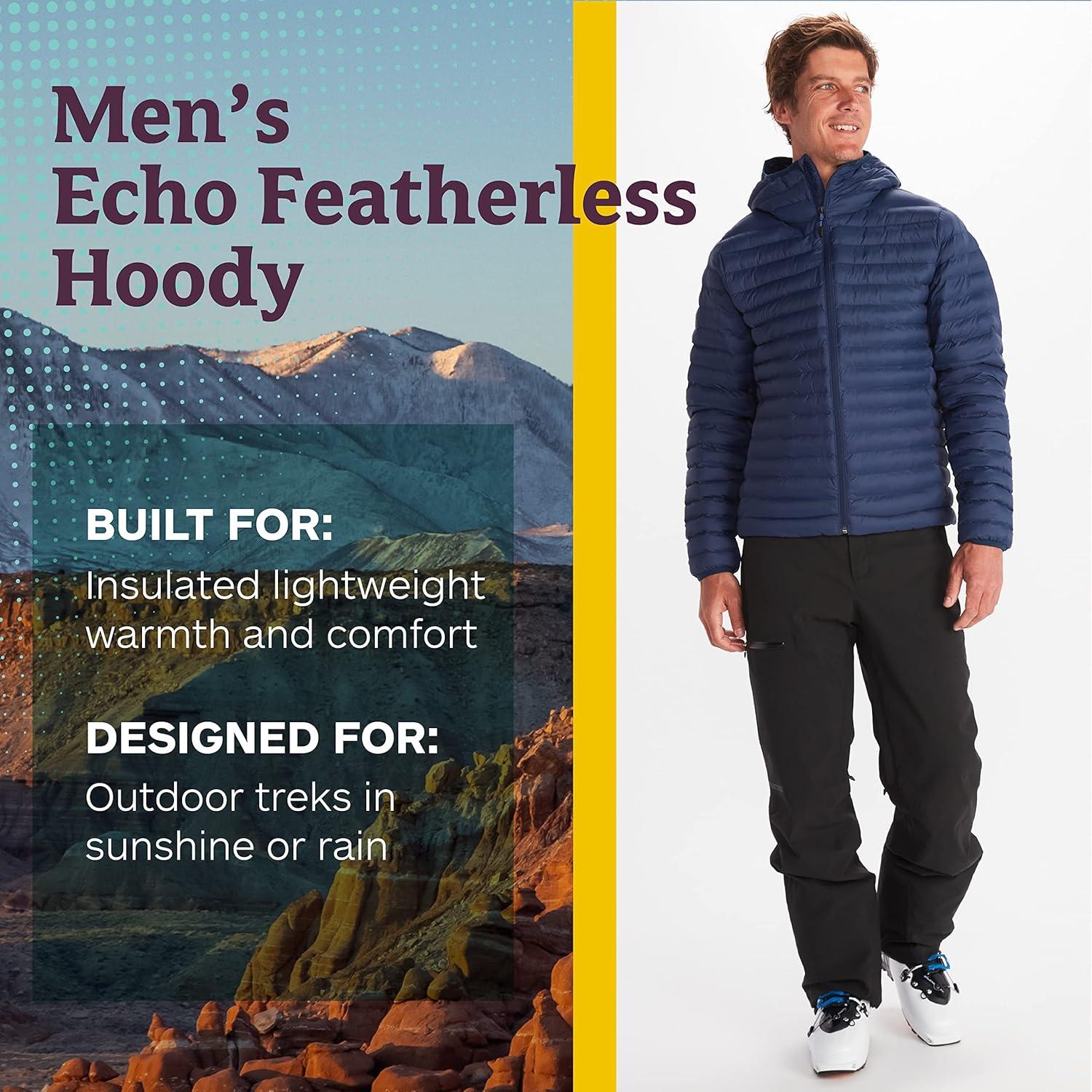 Chaqueta Puffer Marmot Echo Featherless Hombre - Ligera y Aislada