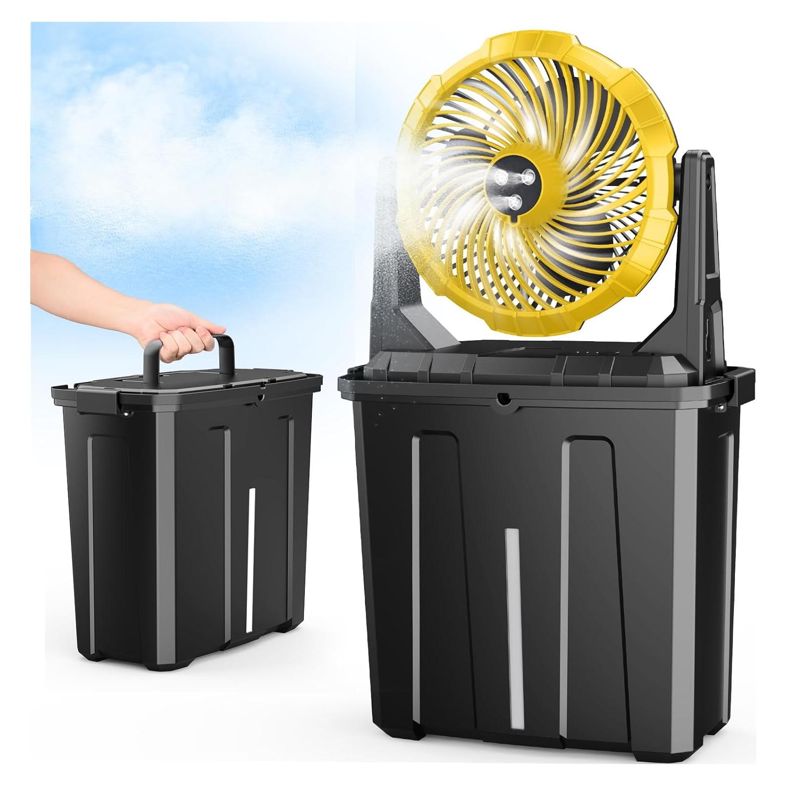 Ventilador Portátil de Nebulización Ausic P30 - 9L, 3 Vientos