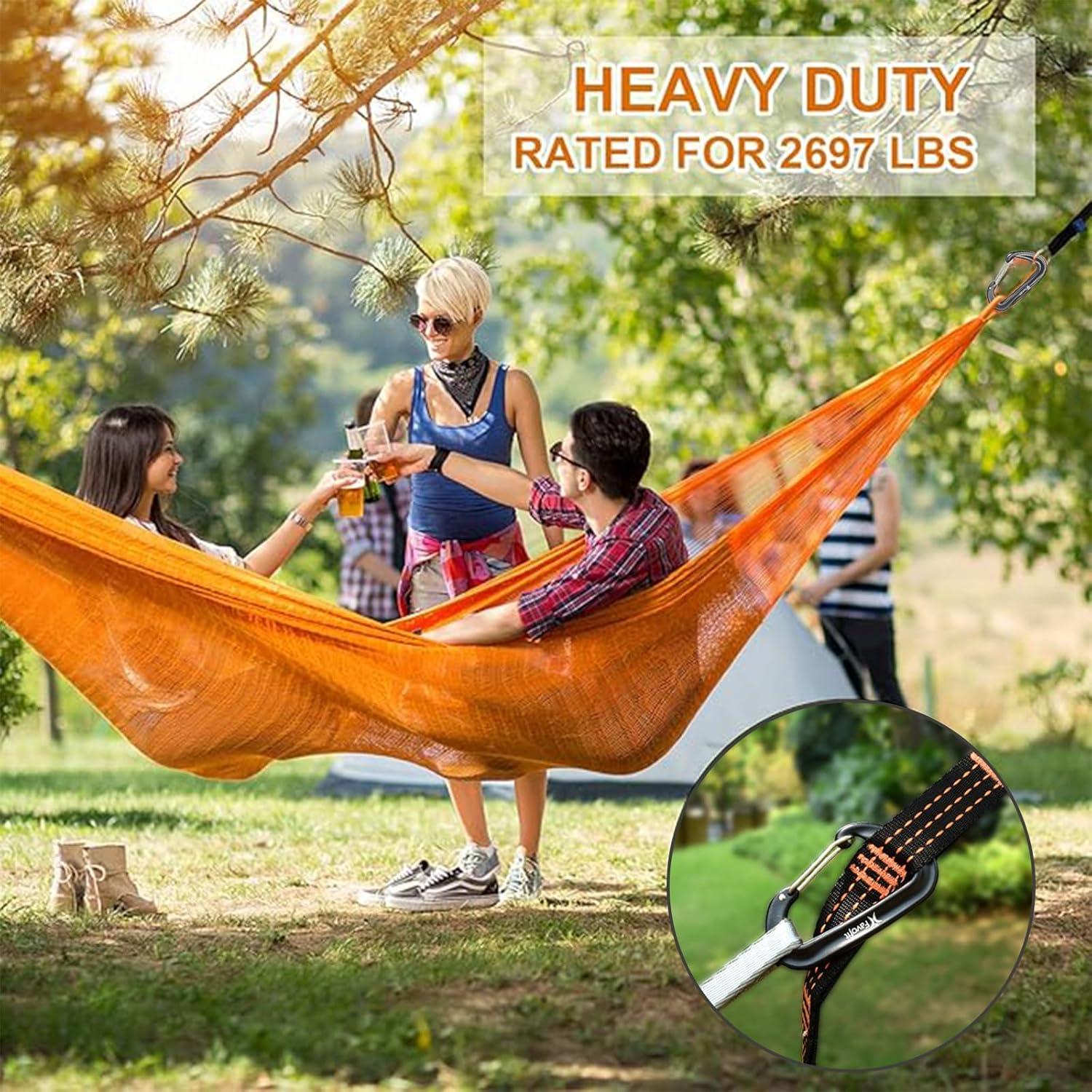 Clip de Carabina Alta Resistencia 12KN Favofit 8.1 cm Negro