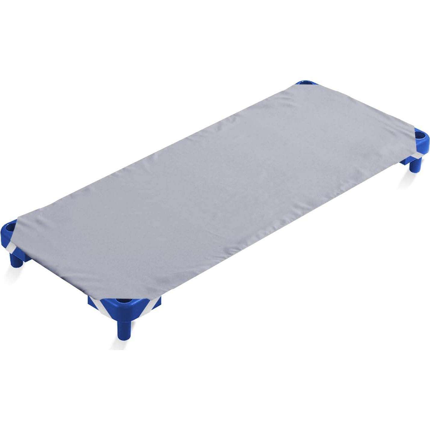 Sábanas para Cuna Biloban 58x102 cm Microfibra Gris - 2 Piezas