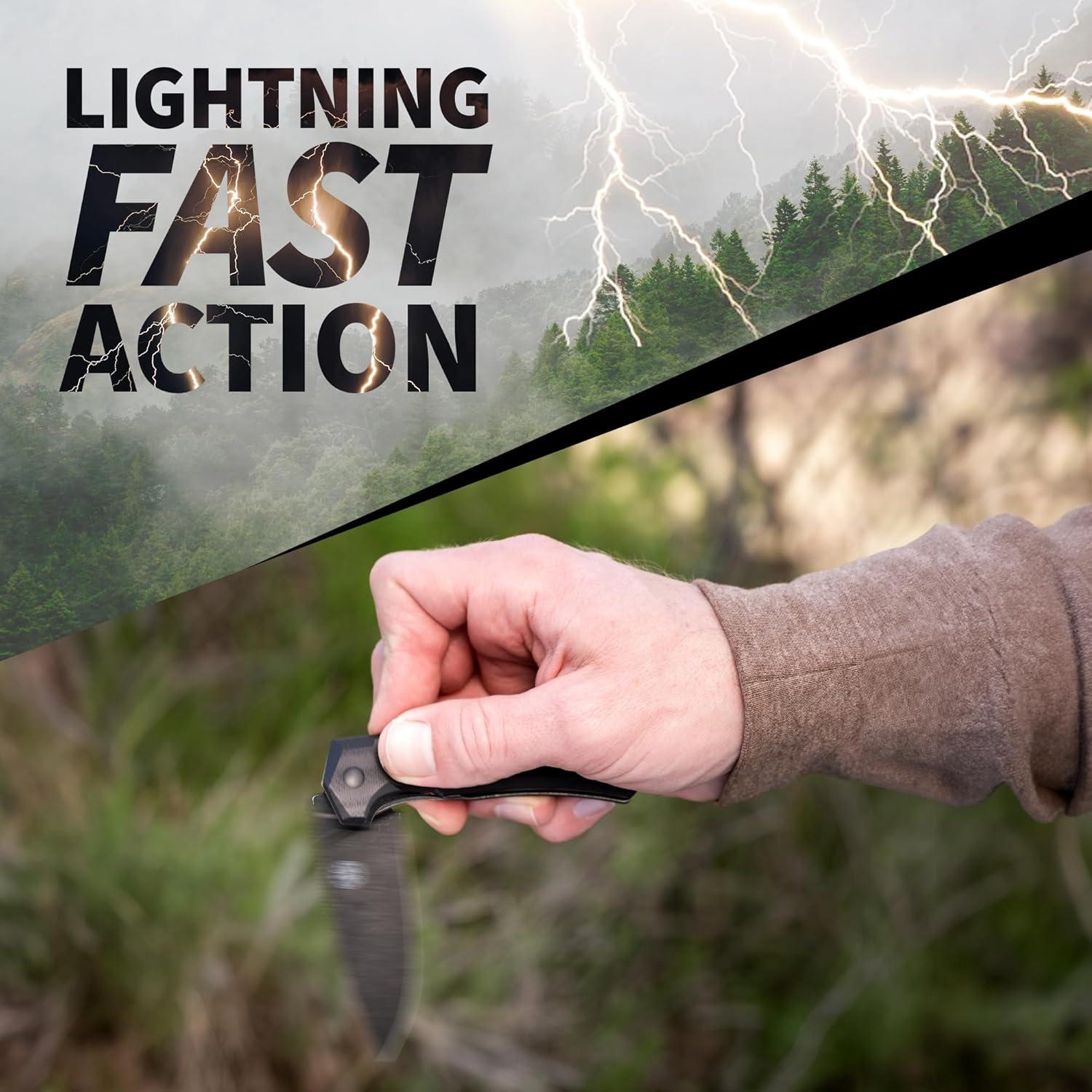 Cuchillo Plegable Stinger EDC Cuchillos Off-Grid 7.62 cm