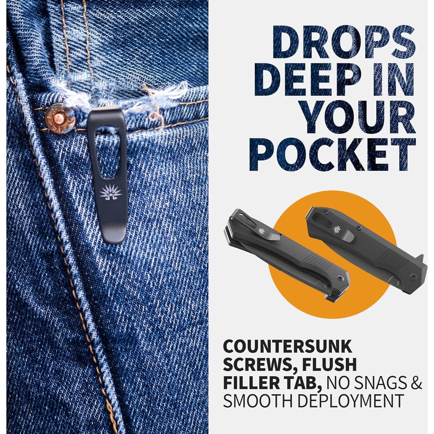 Cuchillo Plegable Stinger EDC Cuchillos Off-Grid 7.62 cm