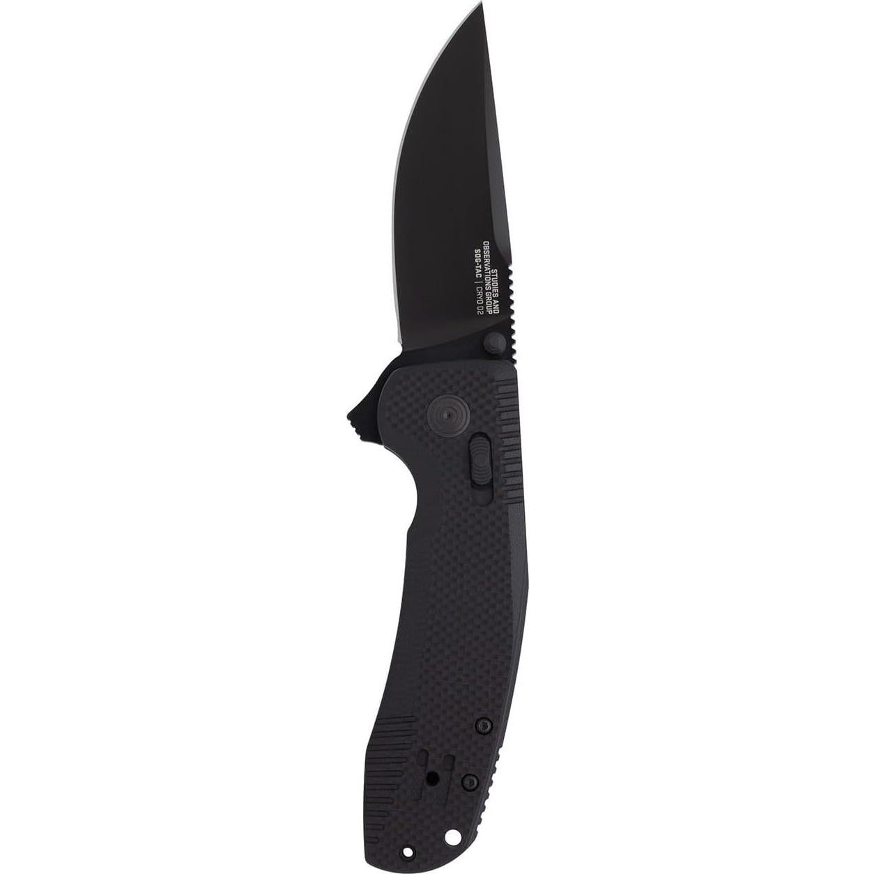 Cuchillo Plegable SOG TAC XR | Hoja Acero D2 8.6 cm | Mango G10