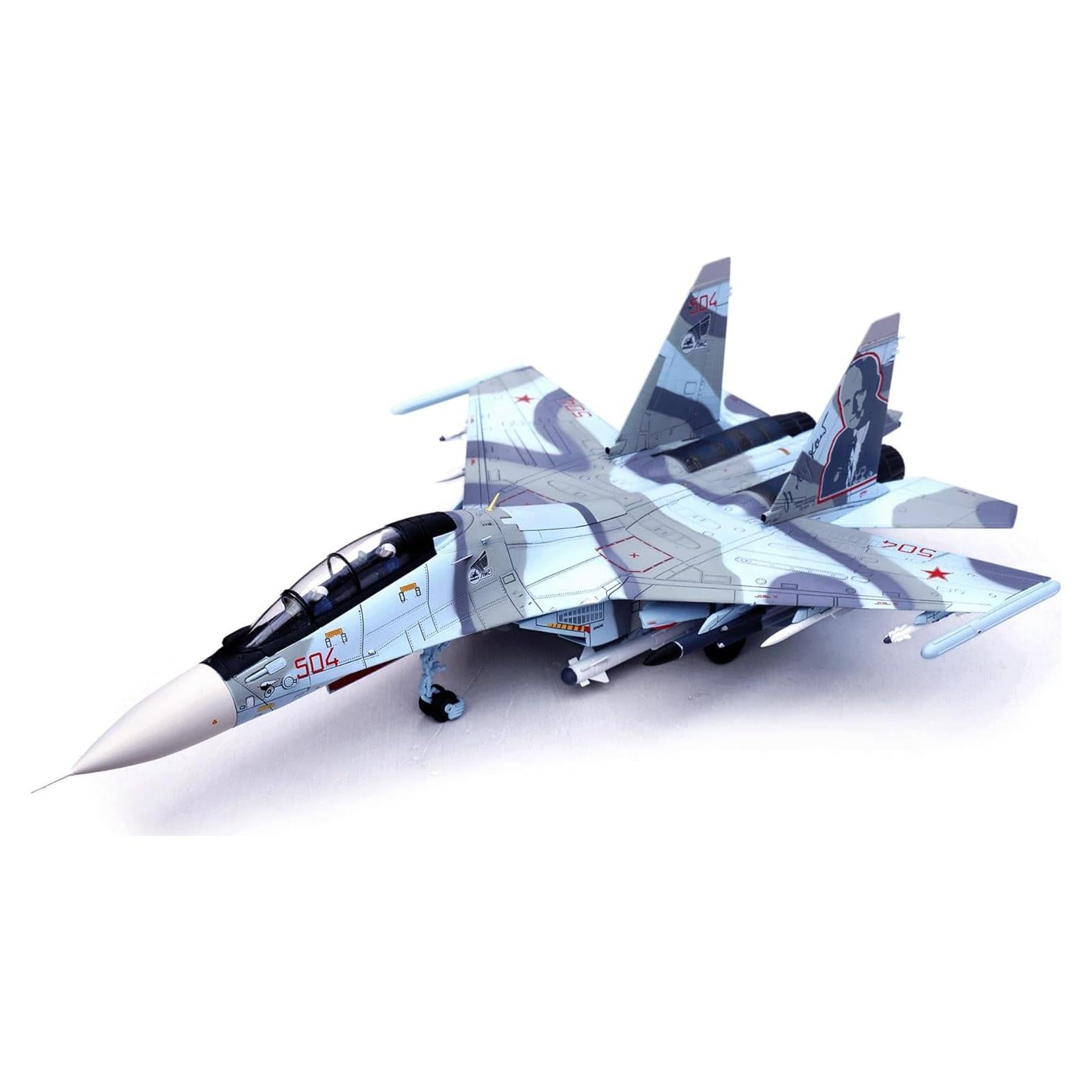 Modelo a Escala 1:72 Su-30MKK Panzerkampf Diecast 14645PC