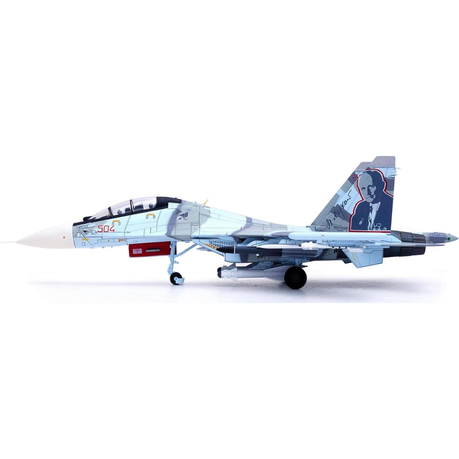 Modelo a Escala 1:72 Su-30MKK Panzerkampf Diecast 14645PC