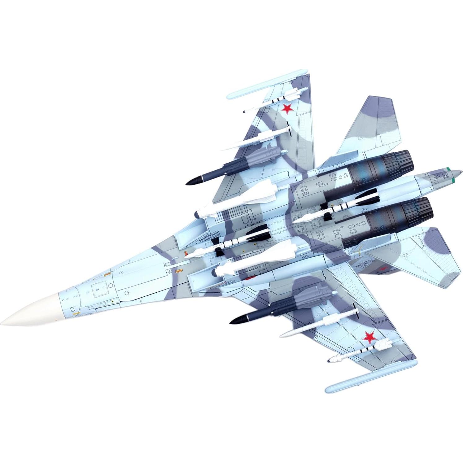 Modelo a Escala 1:72 Su-30MKK Panzerkampf Diecast 14645PC