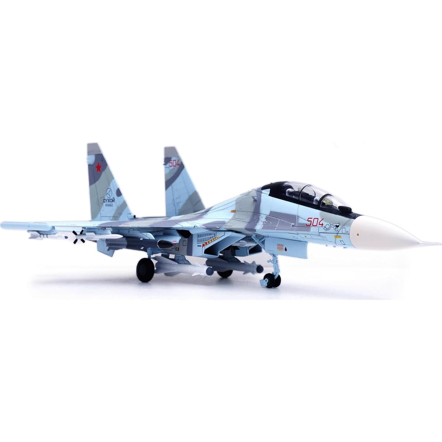 Modelo a Escala 1:72 Su-30MKK Panzerkampf Diecast 14645PC