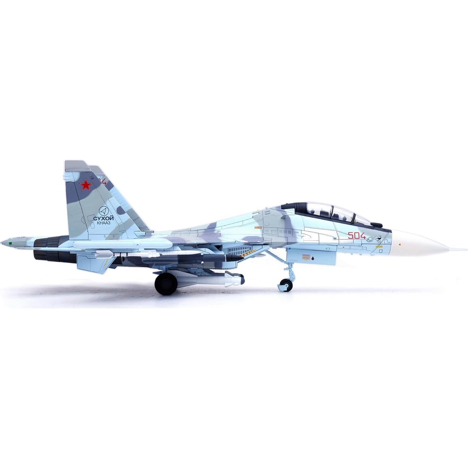 Modelo a Escala 1:72 Su-30MKK Panzerkampf Diecast 14645PC
