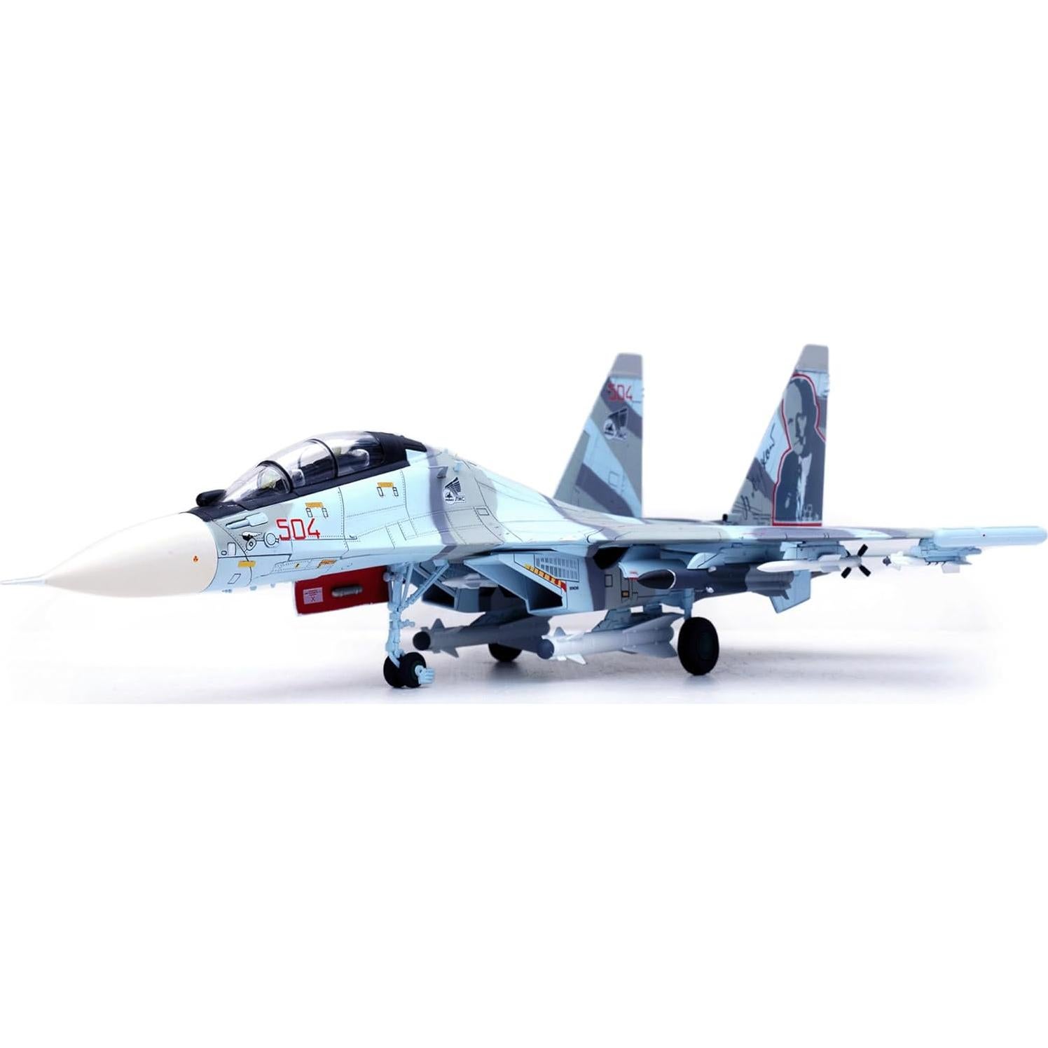 Modelo a Escala 1:72 Su-30MKK Panzerkampf Diecast 14645PC